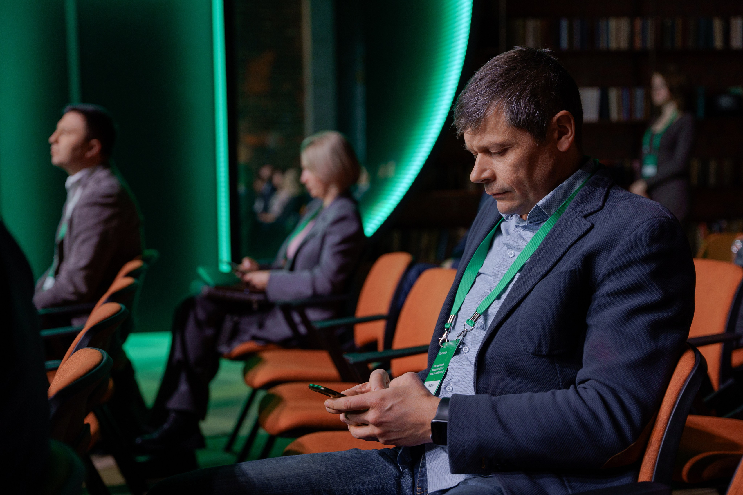 Репортажный фотограф на бизнес конференцию в Кибердом. Репортажный фотограф Москва Сергей Дружинин