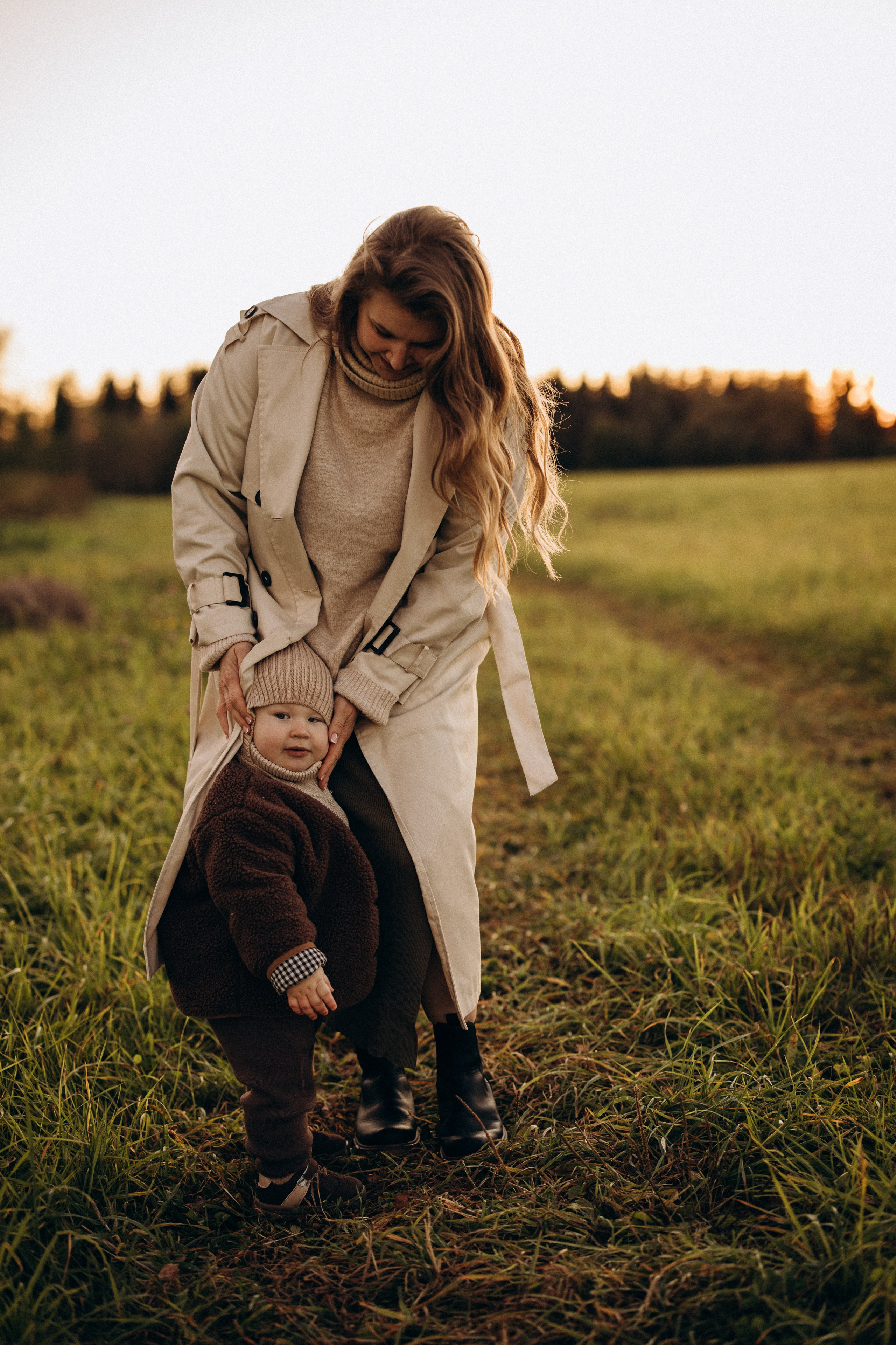 На закате. Евгения Пелипас