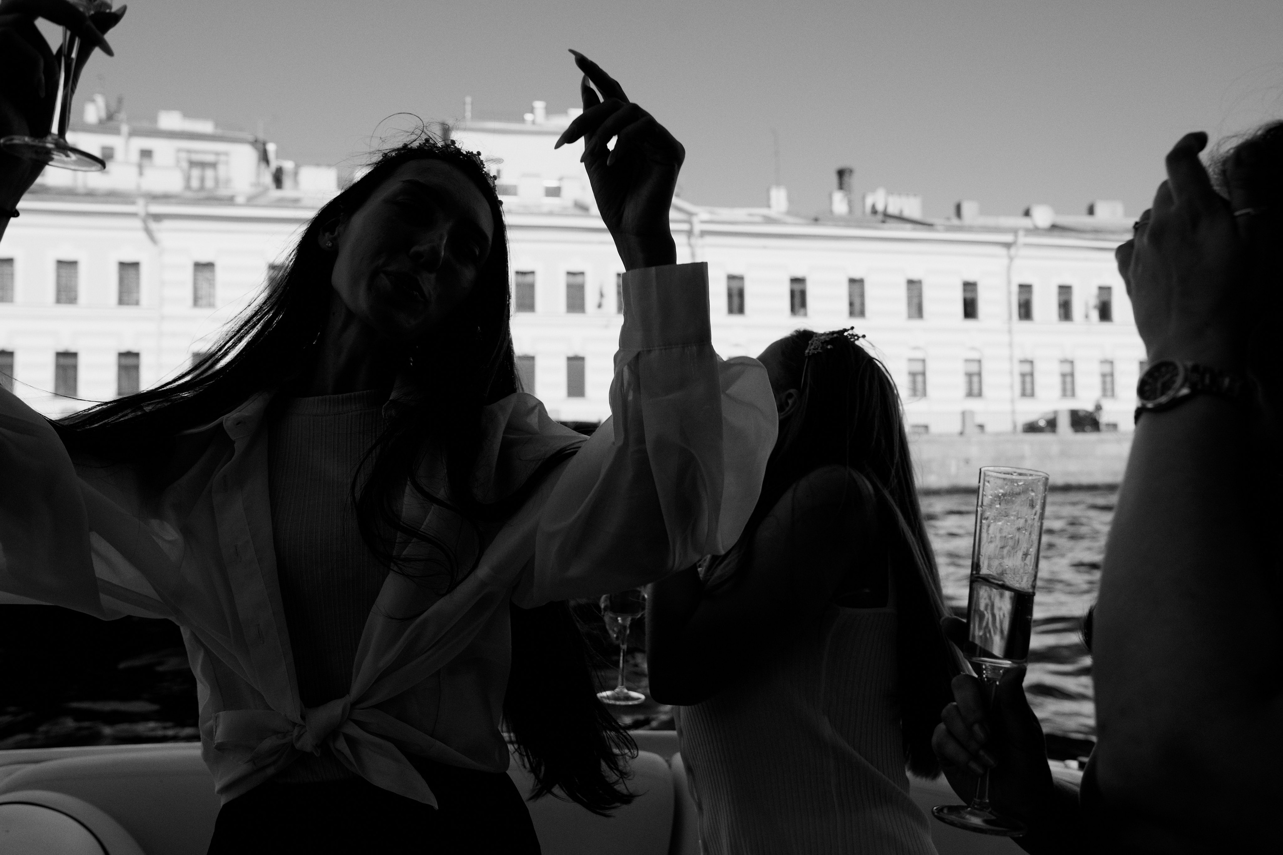 Девичник на катере. Фотограф / Санкт-Петербург / Галина Никонова