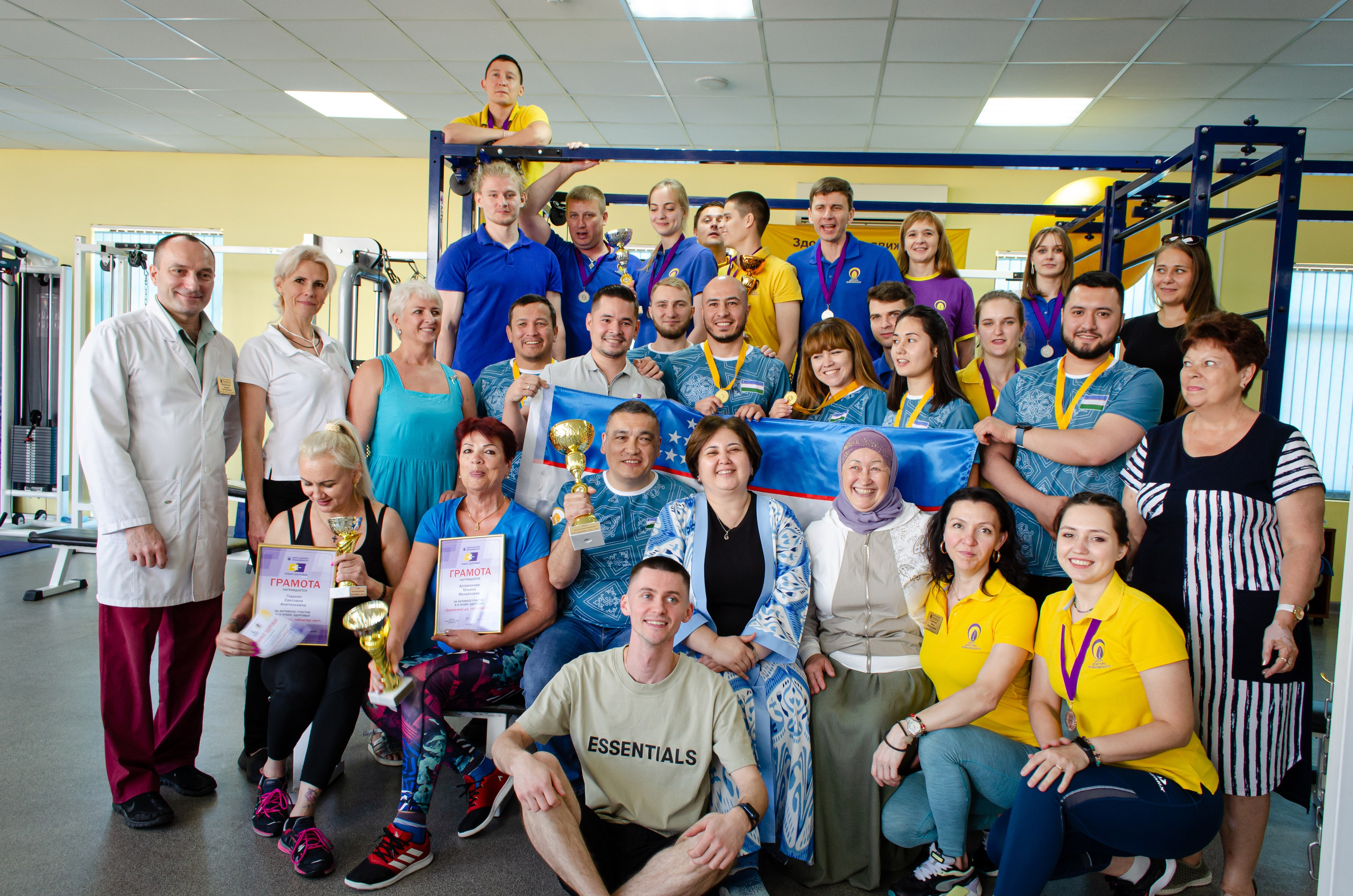 Медицинское спортивное мероприятие. Фотограф