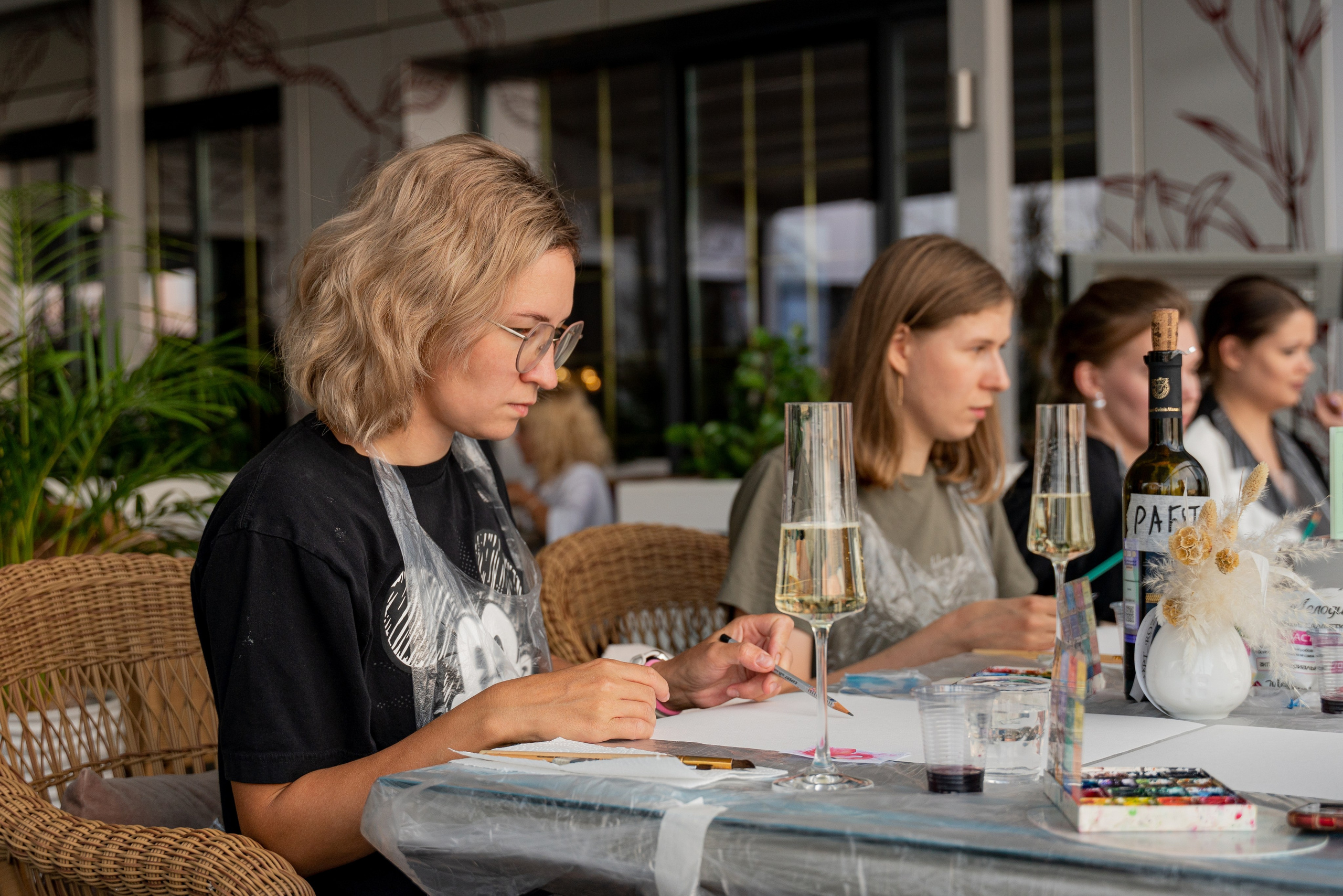 МАСТЕР-КЛАСС «РИСОВАНИЕ ВИНОМ». Фотограф на любое мероприятие