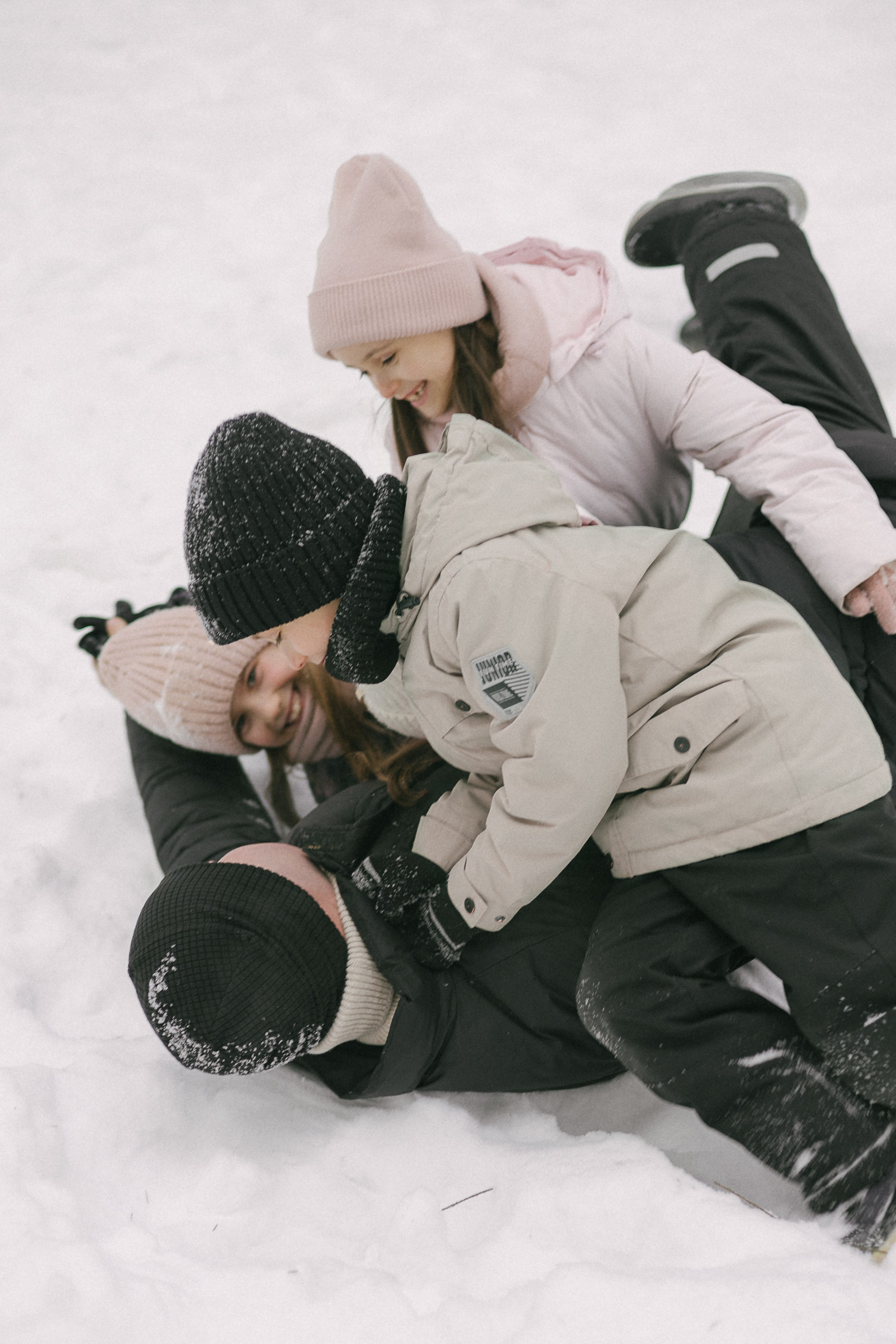Теплые эмоции Холодной зимы. Семейный фотограф в Москве Анастасия Марти