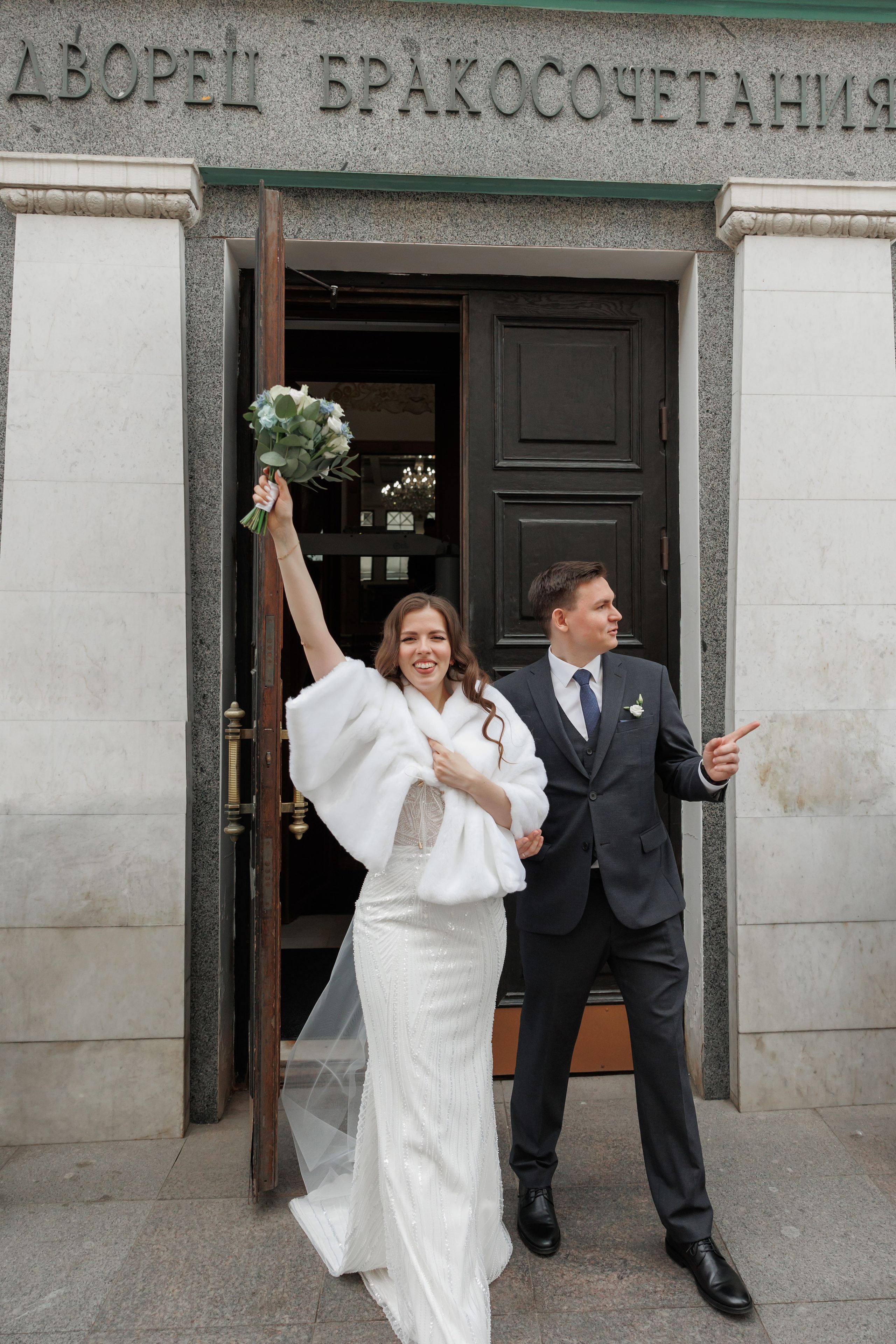 Даша и Дима, Грибоедовский ЗАГС. Свадебный и репортажный фотограф (Москва, Королев и другие)