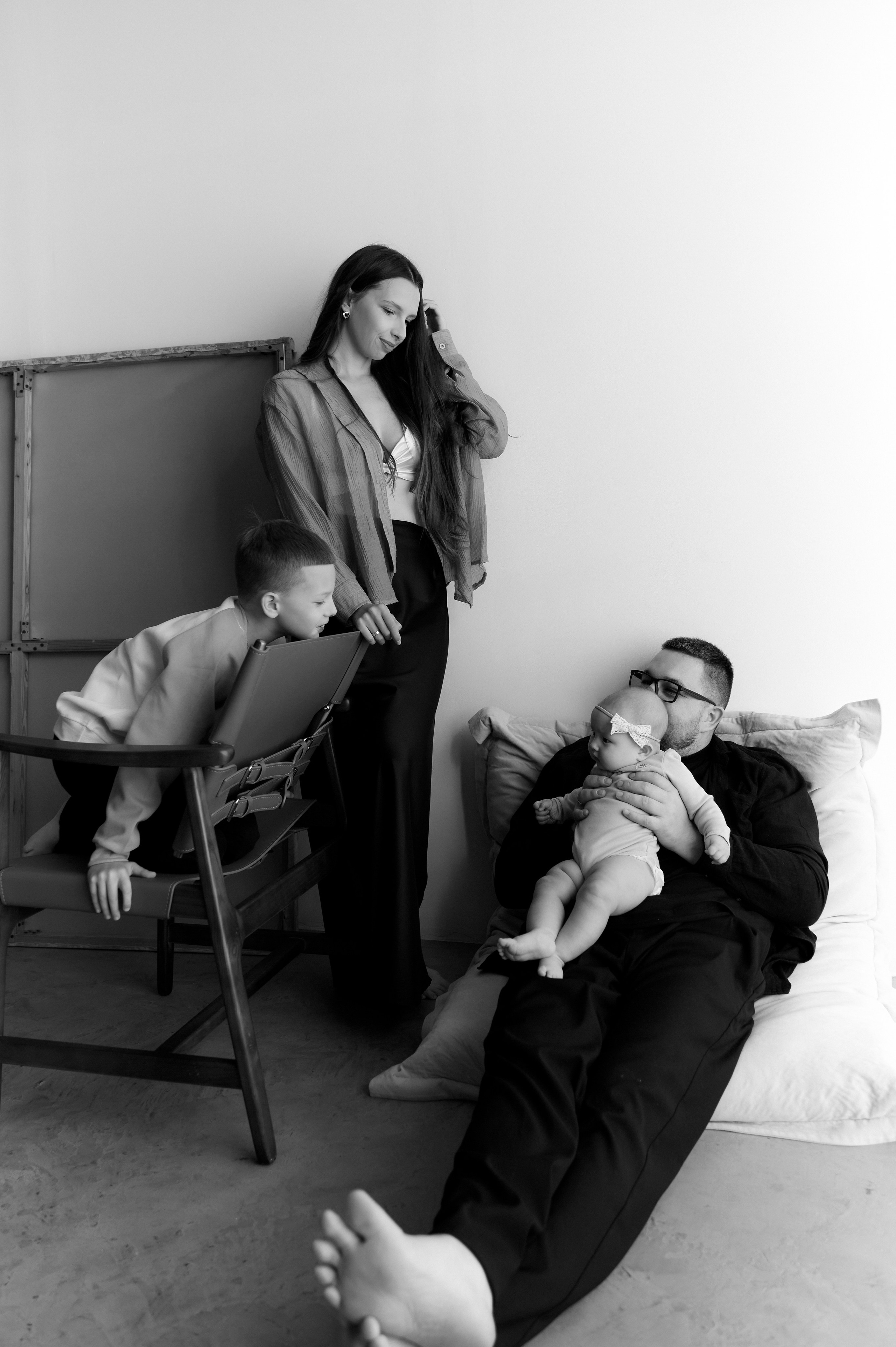 Лиза и ее семья. Фотограф Регина С