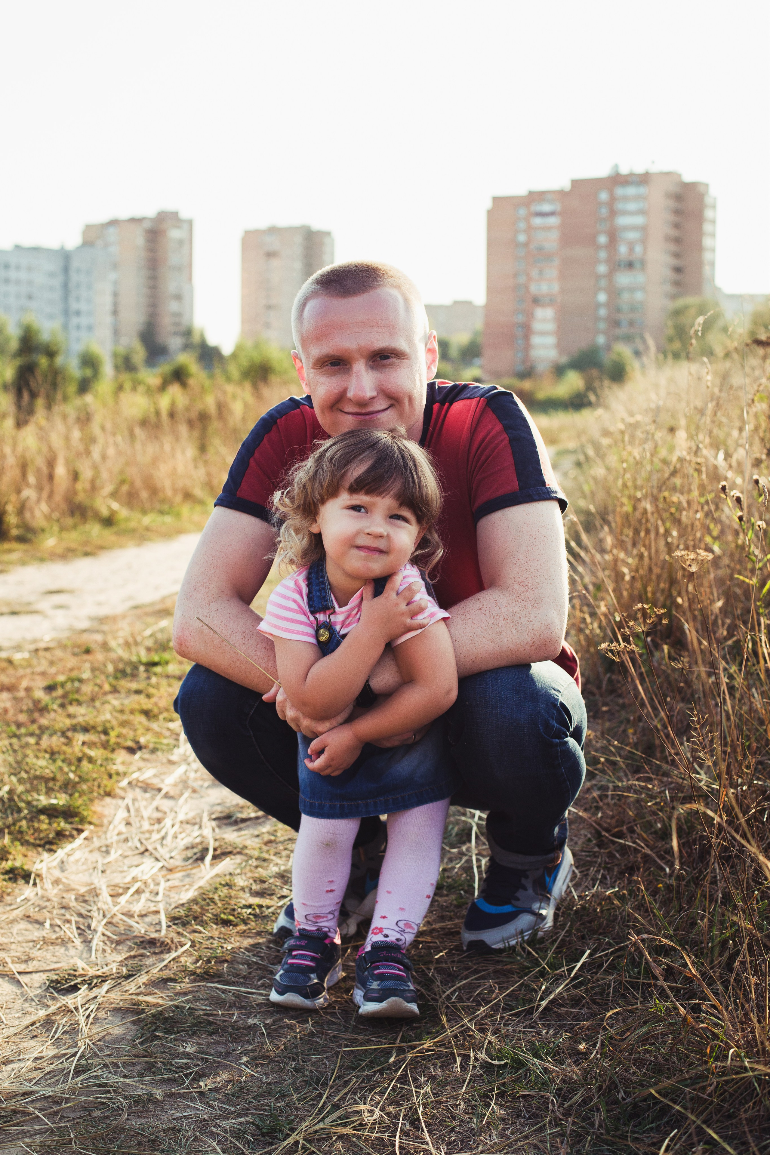 Мини-прогулка в поле. Семейный фотограф Фрязино Зрячева Кристина