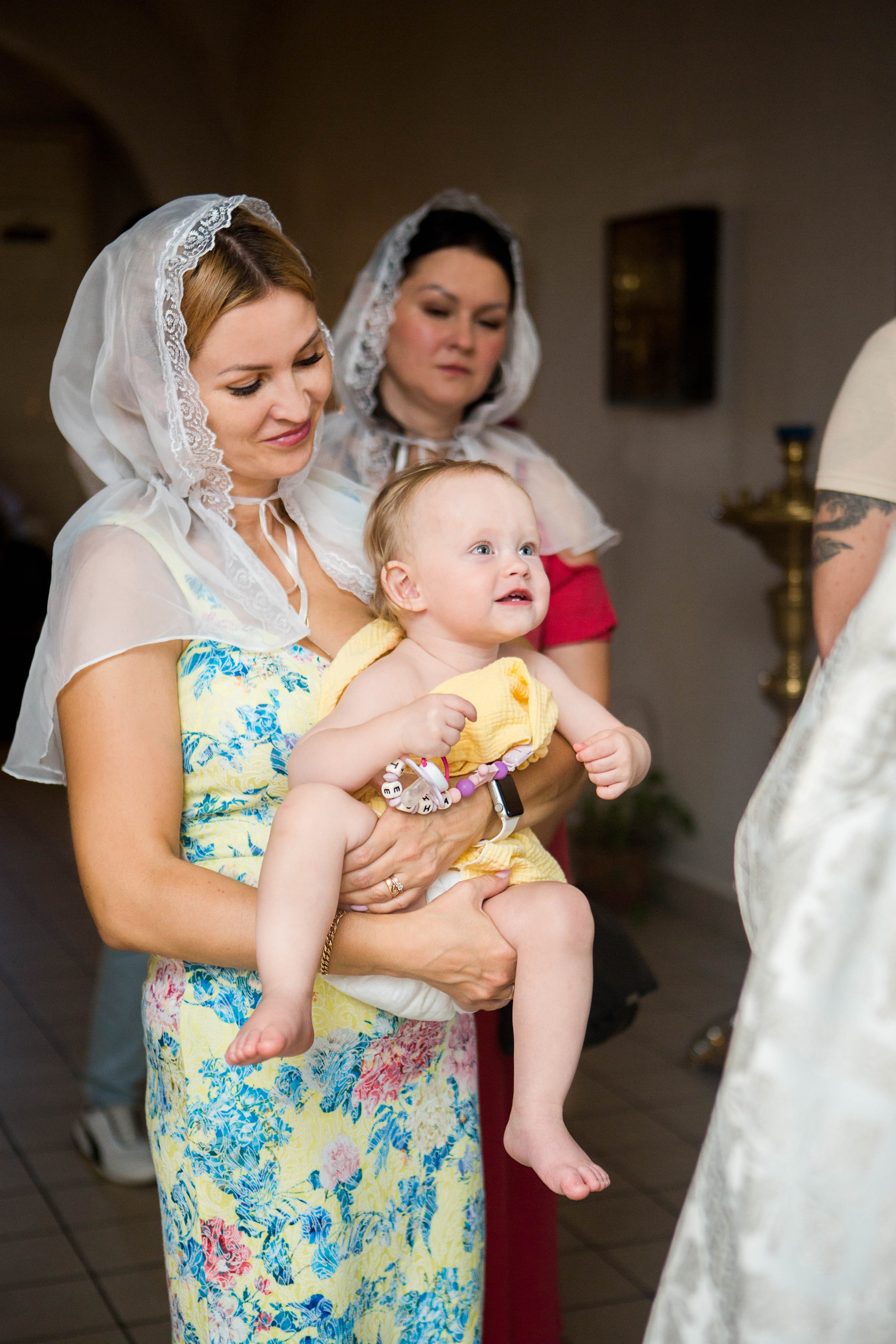 Крещение Феоны. Храм Воскресения Христова (Памирская). Свадебный семейный и детский фотограф в Краснодаре Карина Федоровская