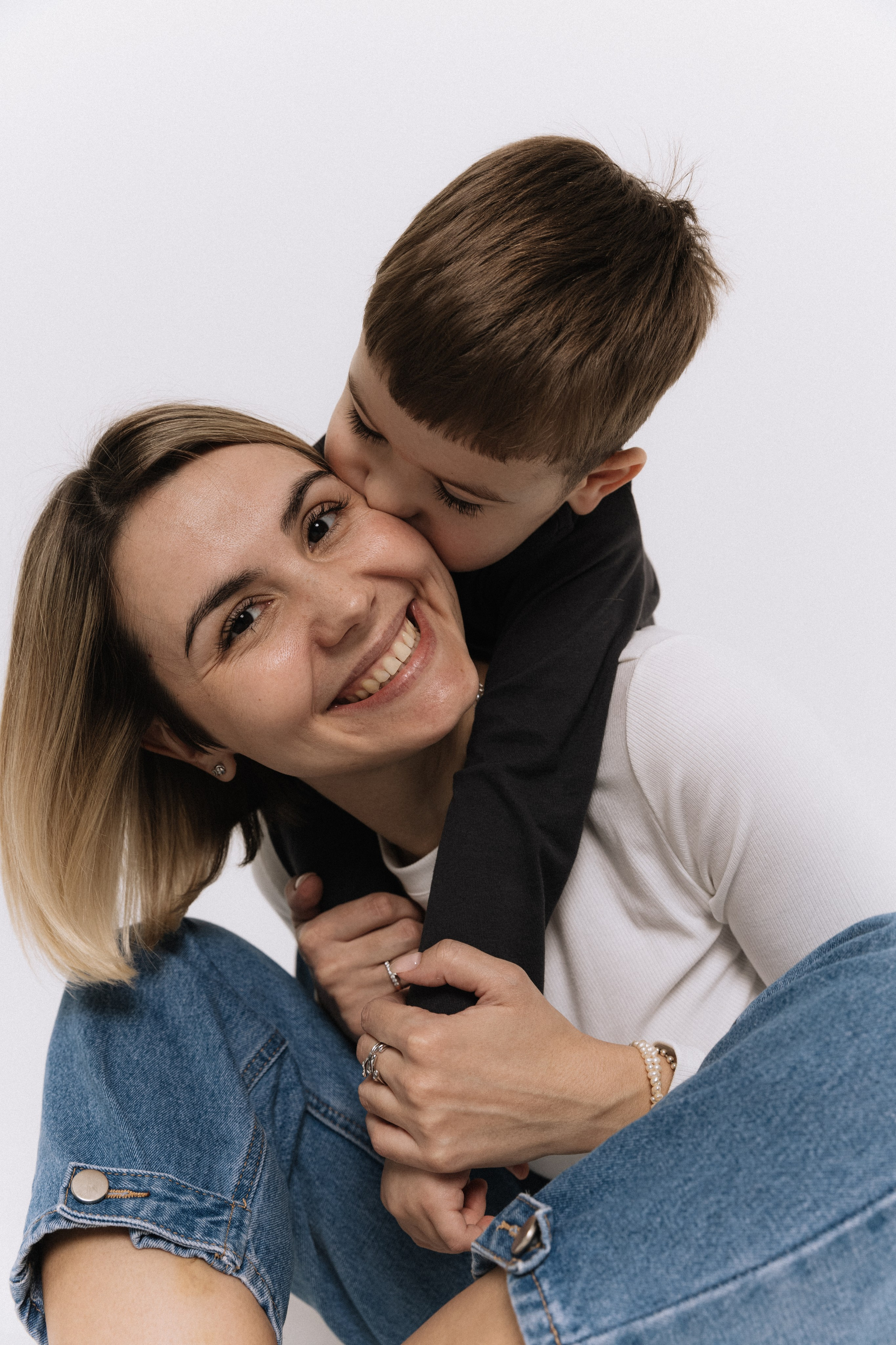 Лена, Леша и Миша. Фотограф и коллажист Ольга Шереметьева