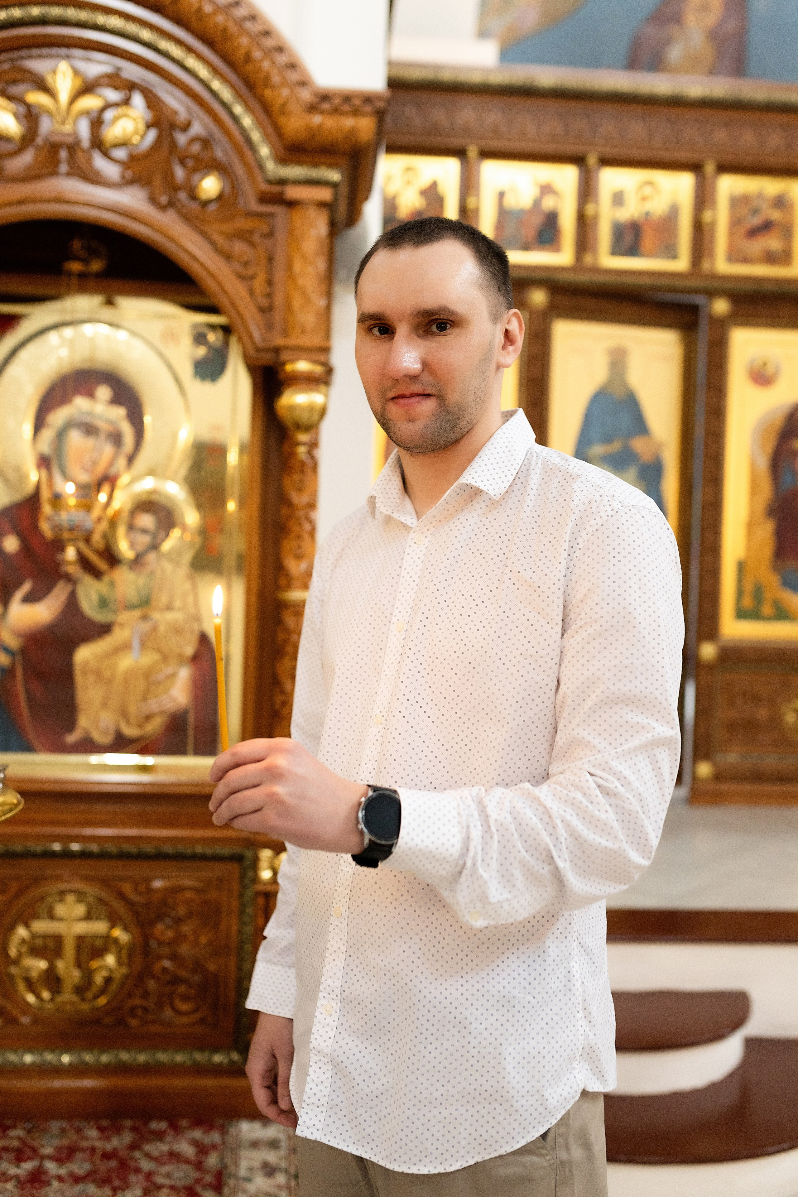 Таинство крещения Алисы. Фотограф в Железнодорожном и Балашихе