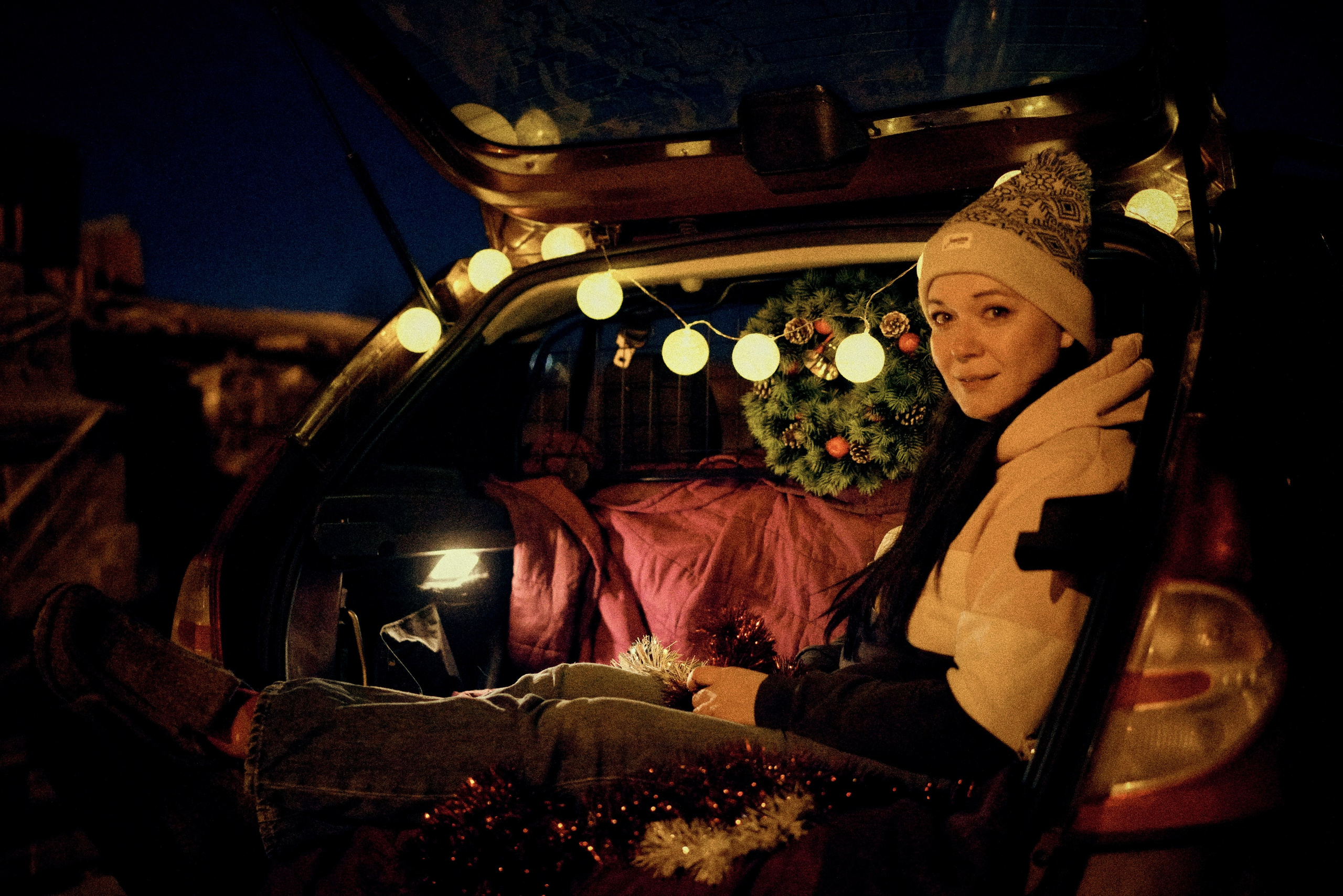 «Под светом уличного фонаря». Фотограф Казань