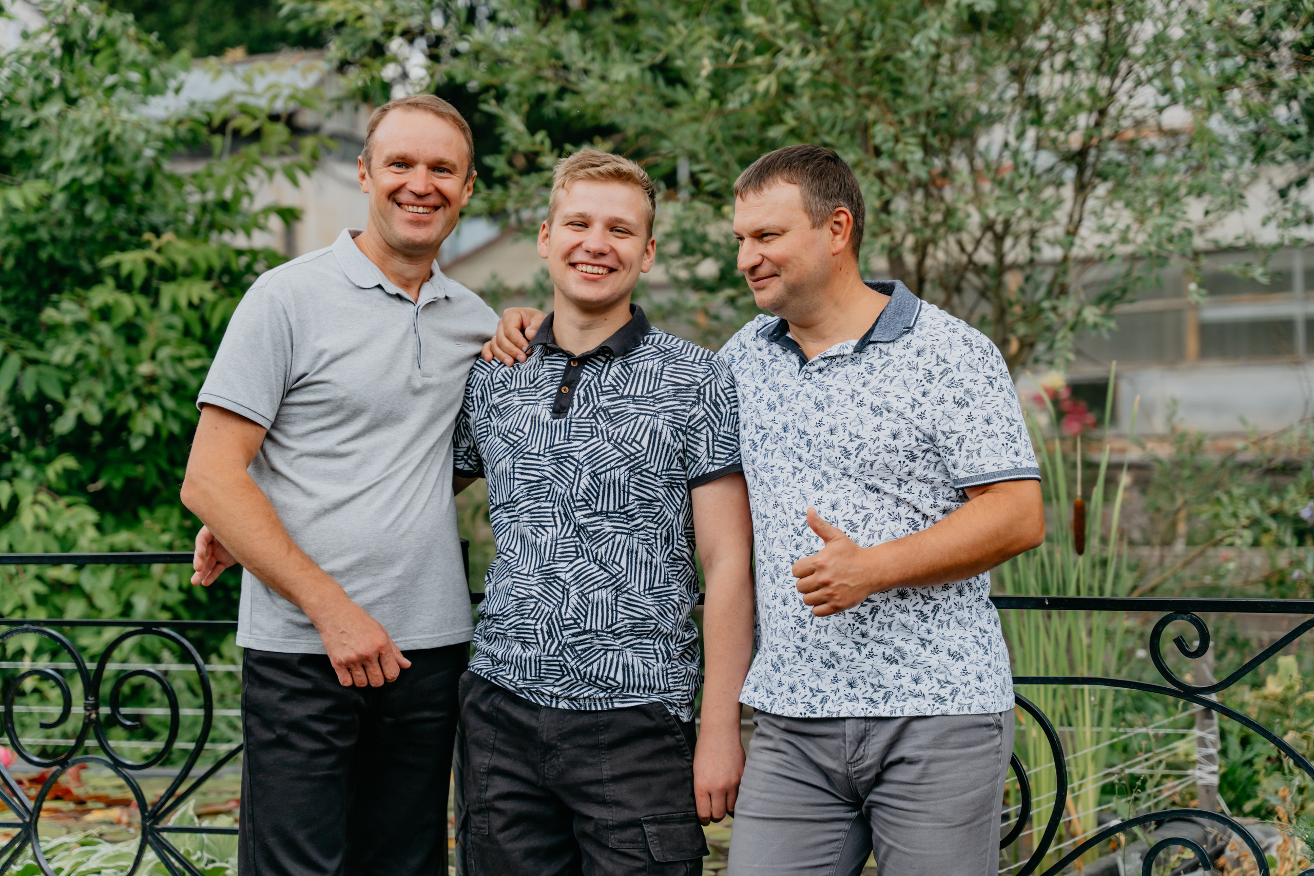 В ботаническом саду на день рождения бабушки