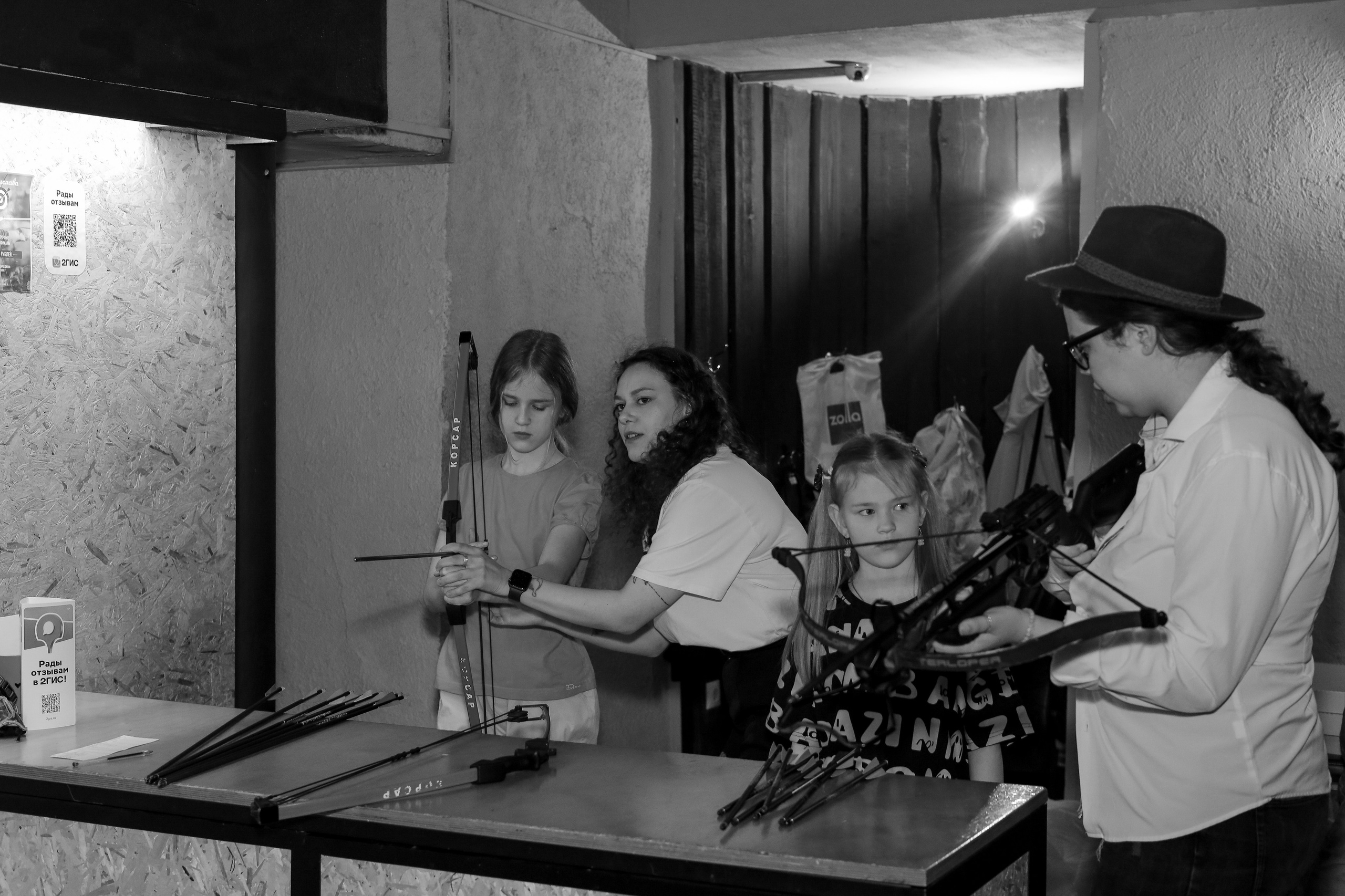 День рождение в стрелковом клубе. Фотограф Надршина Лилия