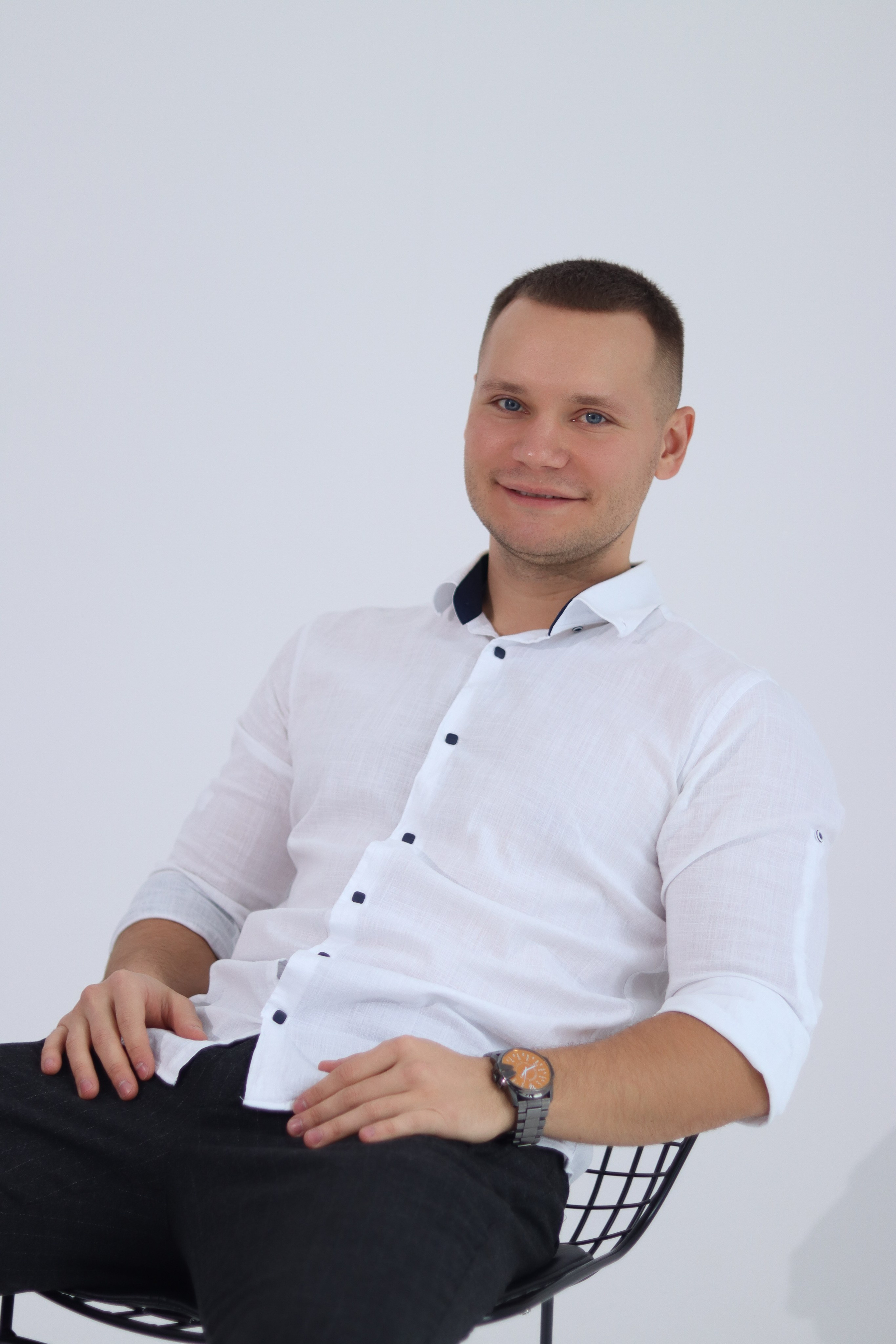 Фотосьёмка для Витали в студии. Фотограф Самара Лена Мандарин