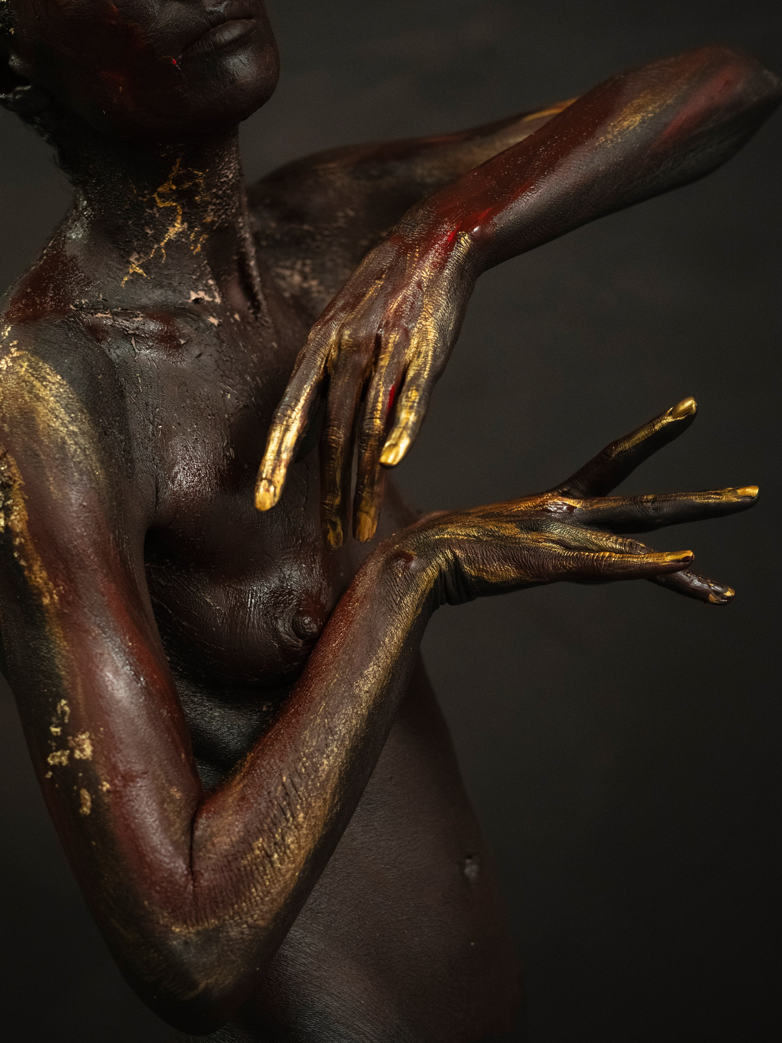 Краски, руки, силуэты. Творческий фотограф Ирина Баландина.  Санкт-Петербург,