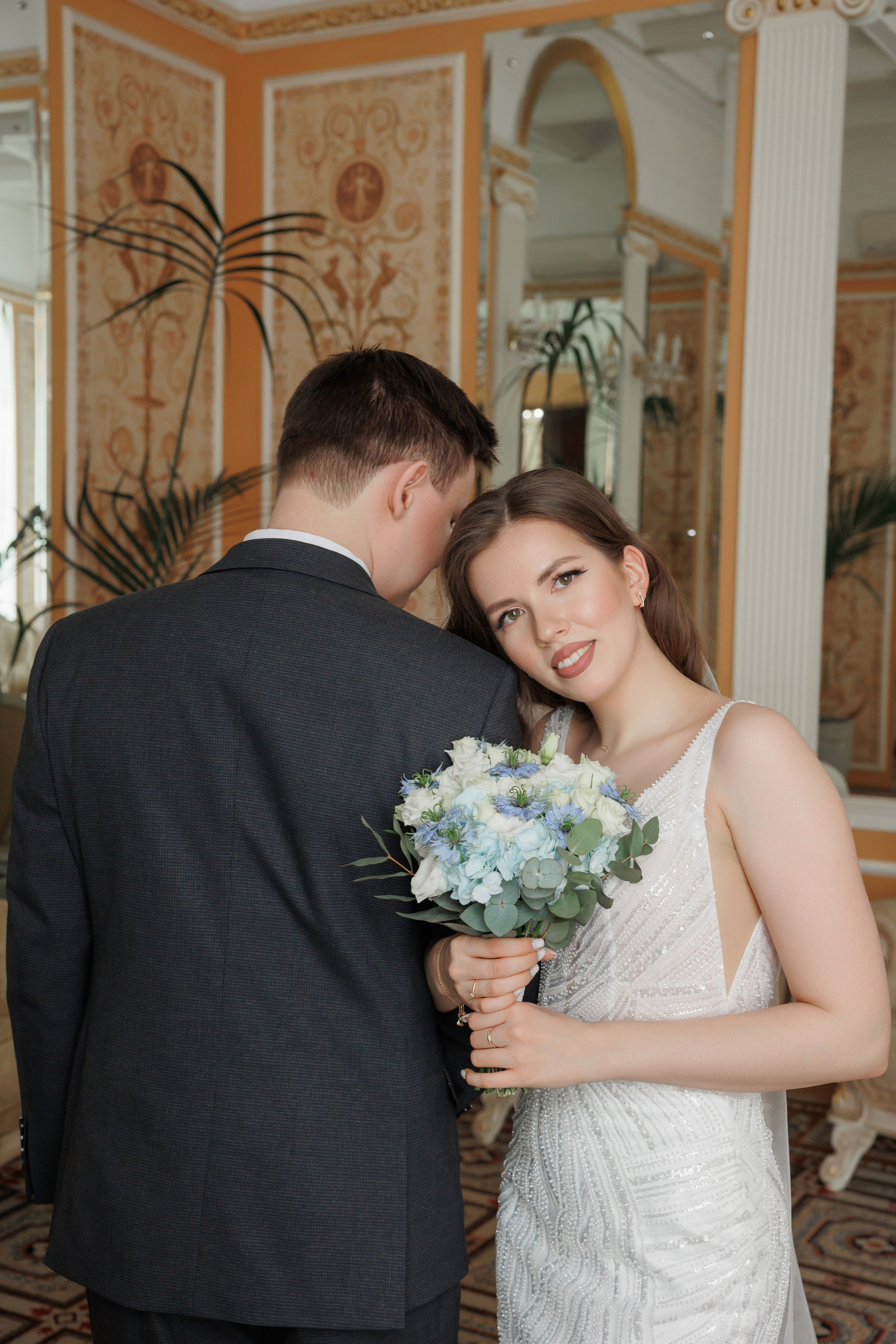 Даша и Дима, Грибоедовский ЗАГС. Свадебный и репортажный фотограф (Москва, Королев и другие)