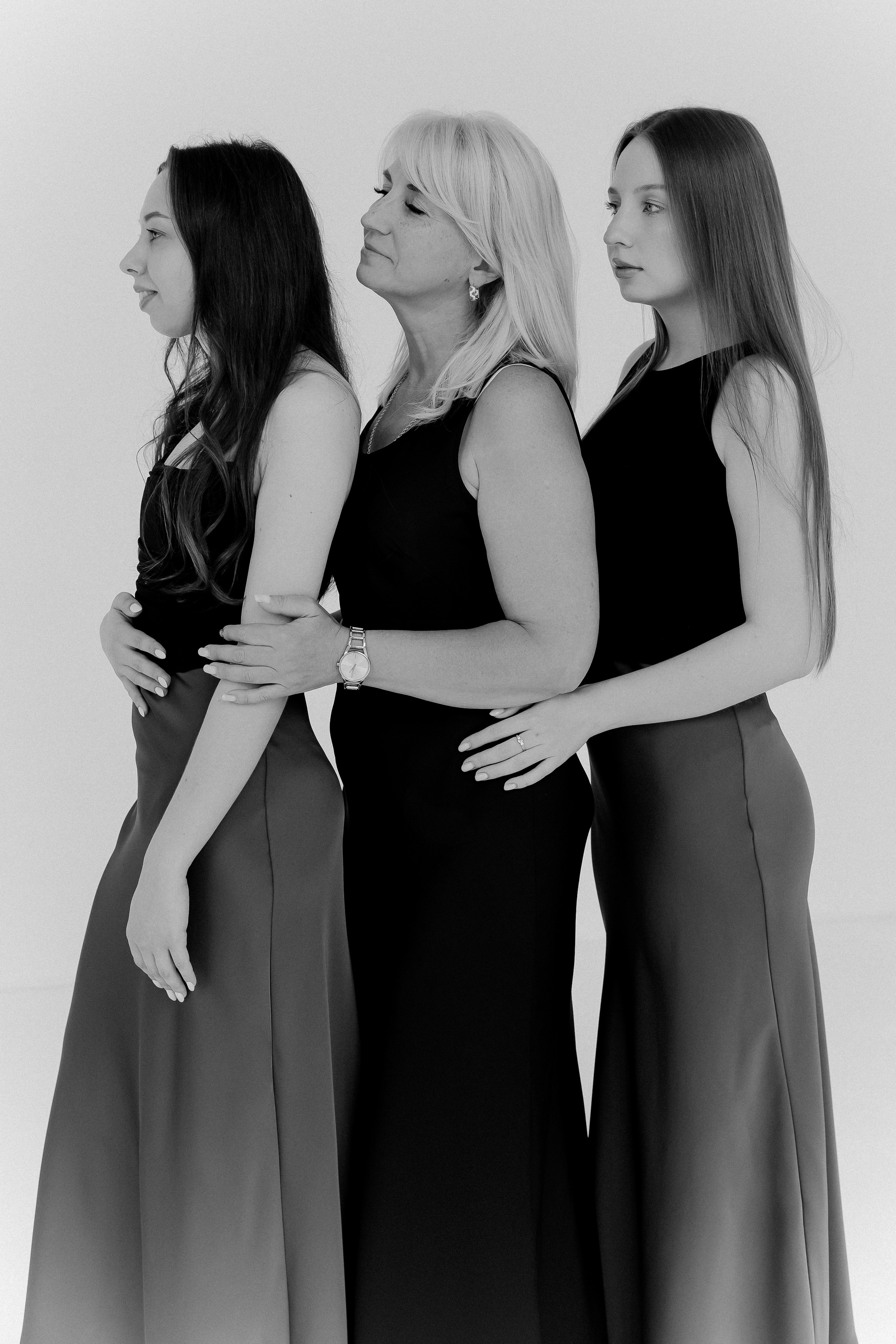 Дочки с мамой. Дубинкина Екатерина Фотограф Рязань, Москва