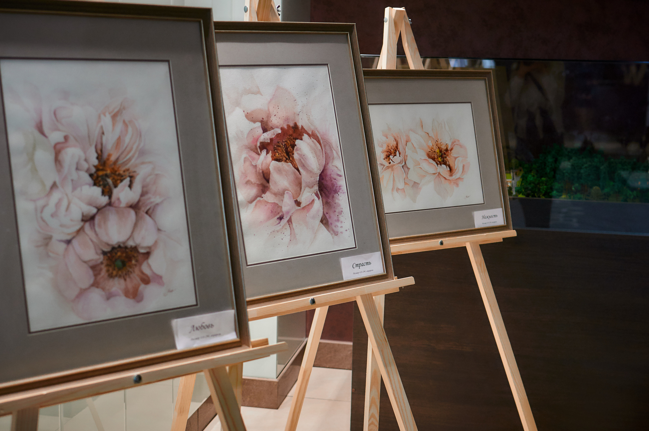 Выставка картин Ольги Масловой. Фотограф в Екатеринбурге Наталия Нарышкина, бизнес контент, танец