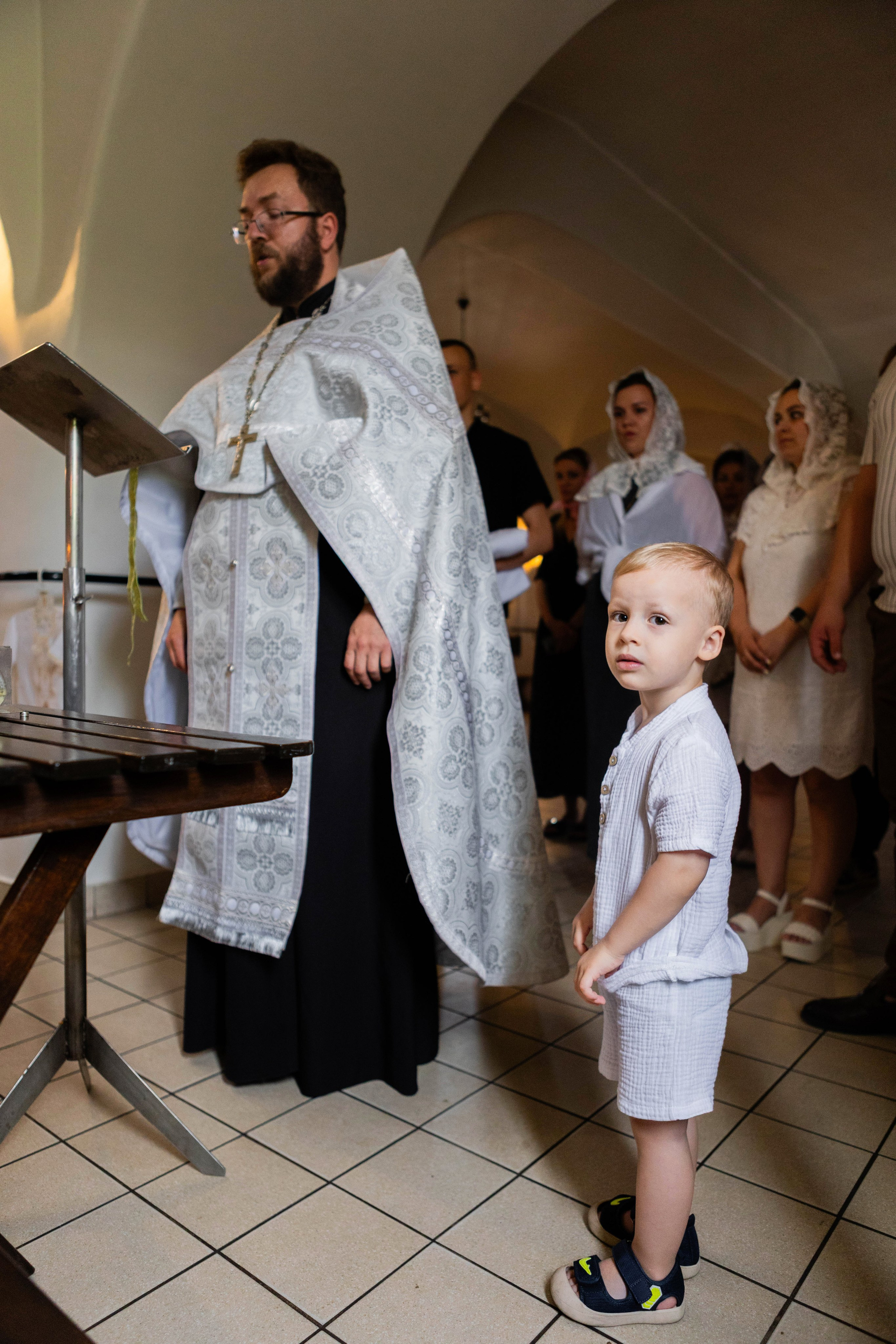 Крещение Владислава. Храм Воскресения Христова (Памирская). Свадебный семейный и детский фотограф в Краснодаре Карина Федоровская