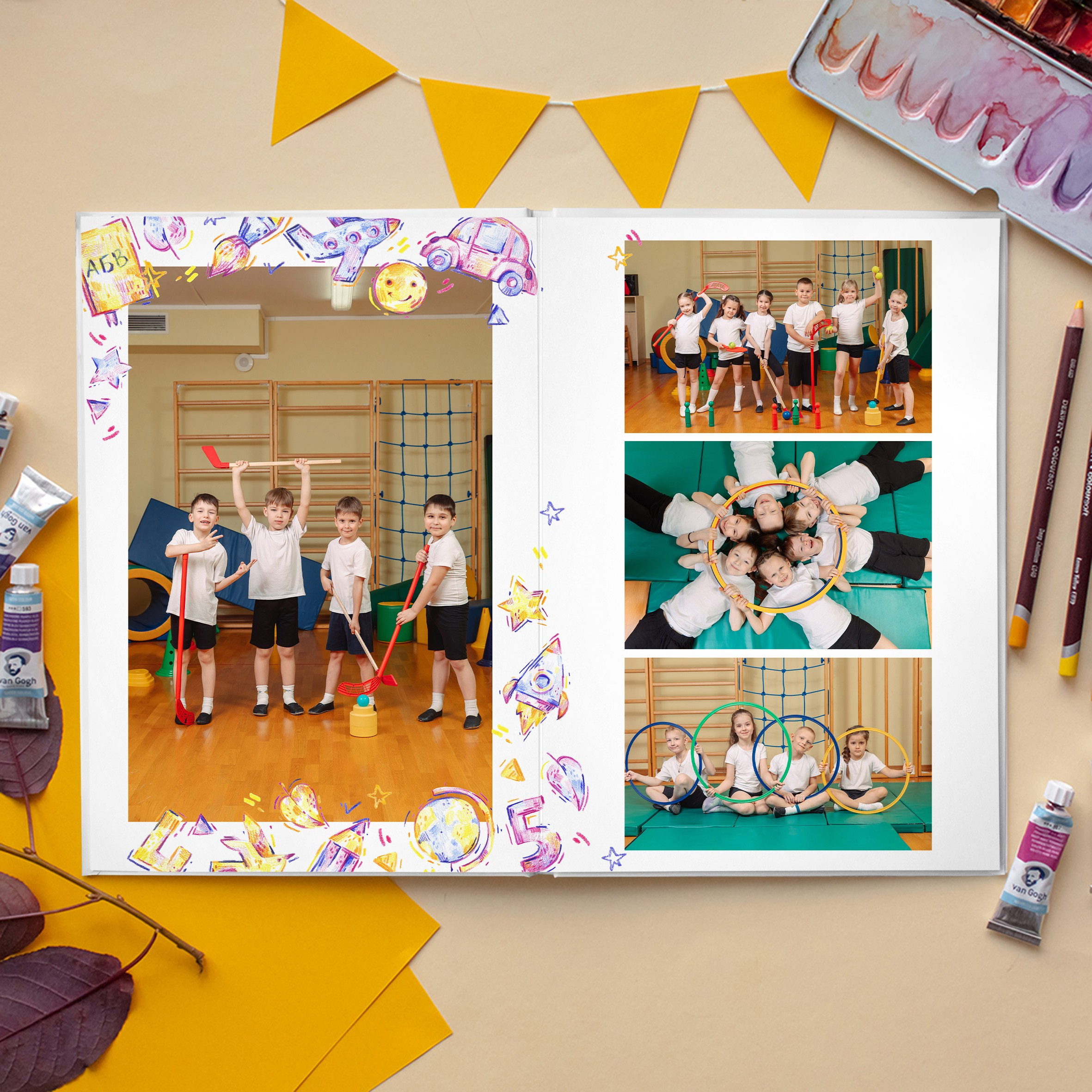 Выпускной альбом S для детского сада. REPEYBOOK | Выпускные альбомы для детского сада и класса