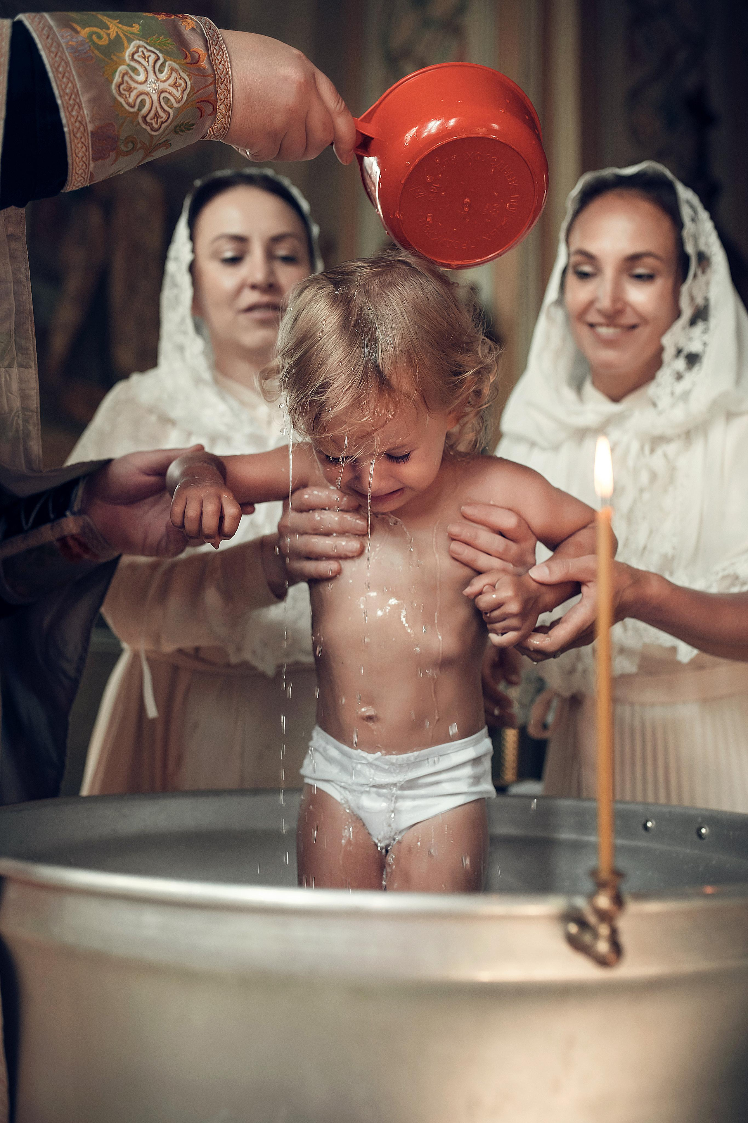 Крещение Настюши. Свадебный, семейный и детский фотограф в Москве и области