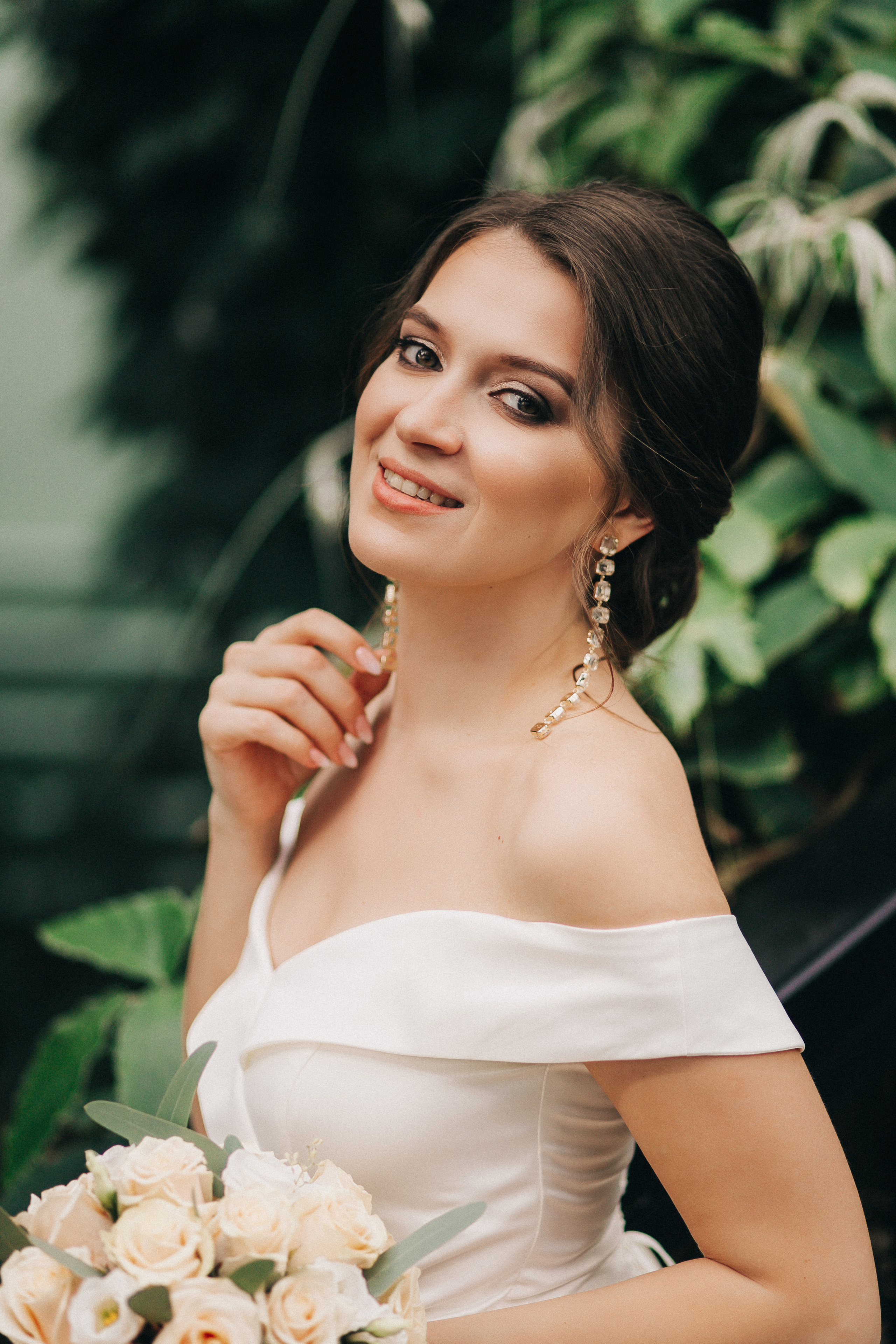 Мария, Михаил в зимнем саду. Свадебный фотограф Юлия Сарапульцева, Ижевск