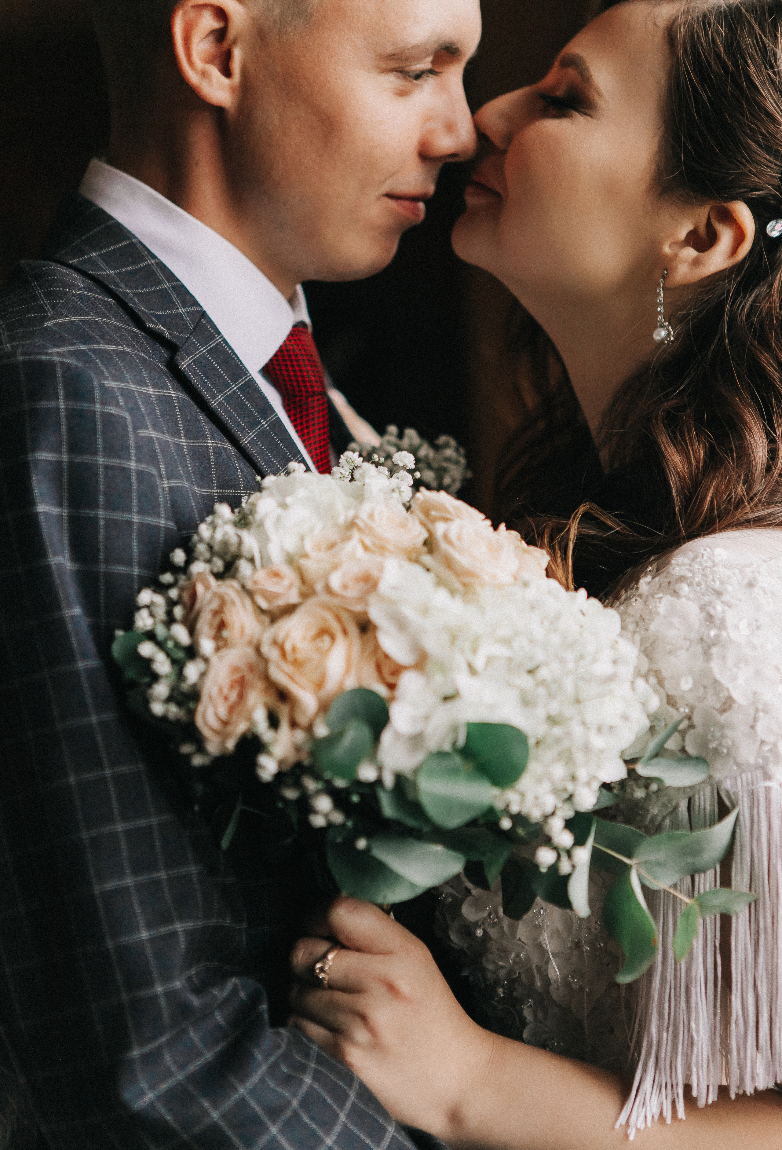 Анастасия и Вячеслав в студии и Бобровой долине. Свадебный фотограф Юлия Сарапульцева, Ижевск