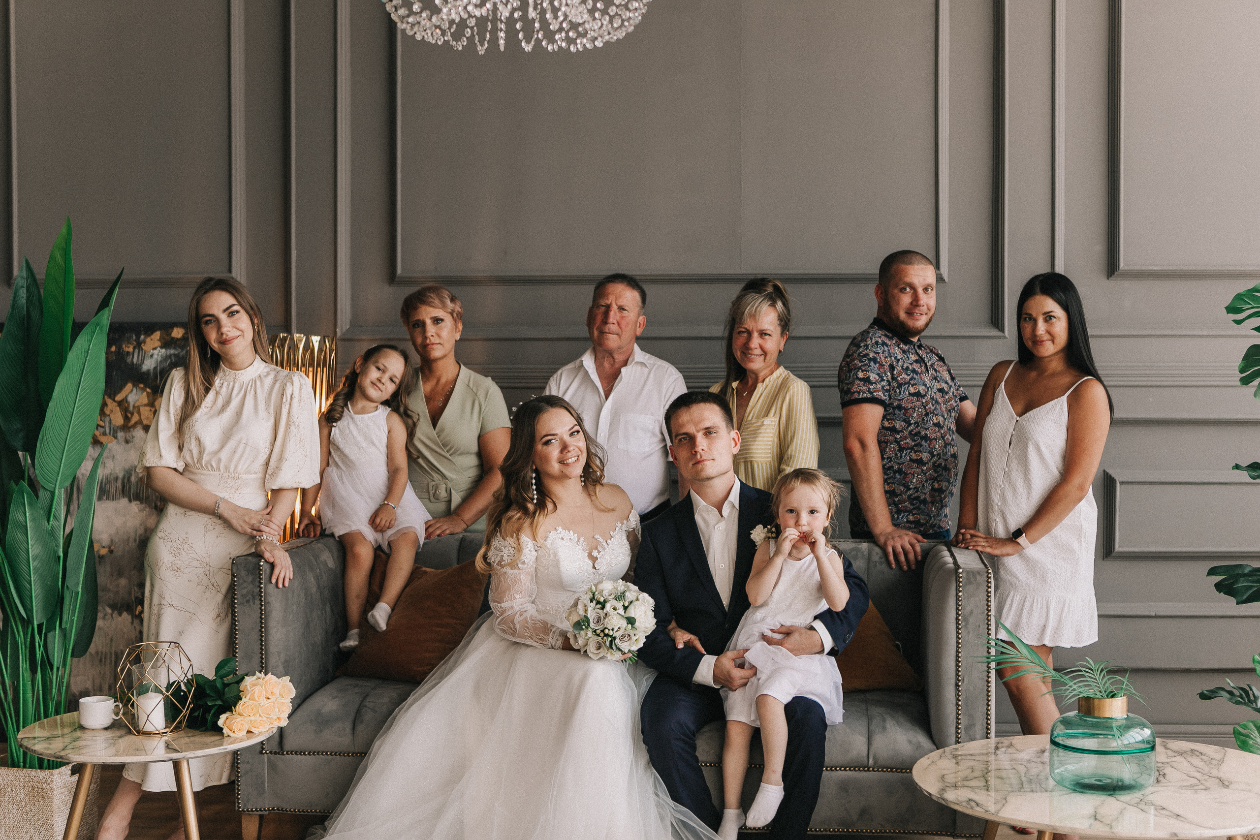 Татьяна и Никита, студия, парк. Свадебный фотограф Юлия Сарапульцева, Ижевск