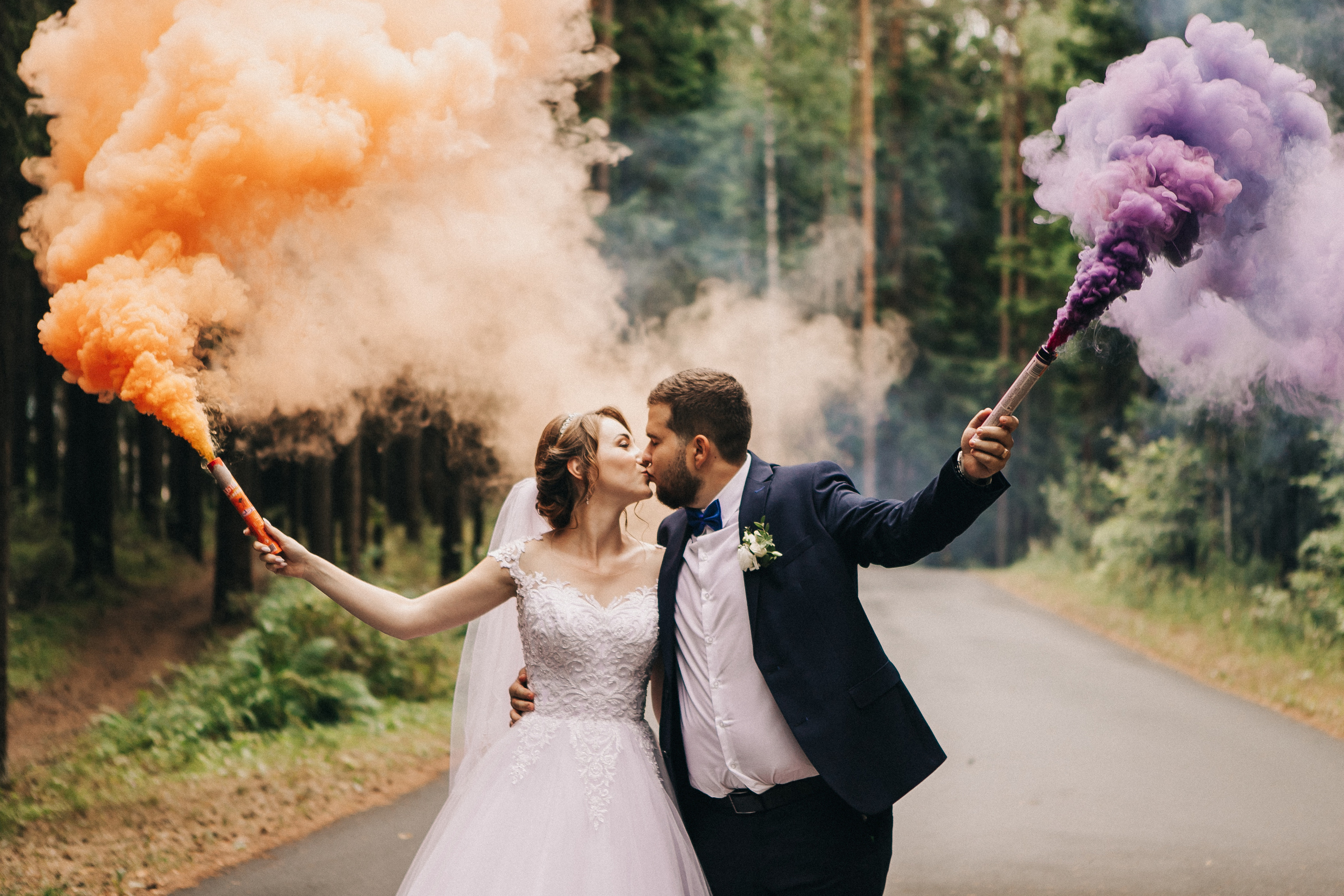 Богдан и Анастасия, Бобровая долина, биатлон. Свадебный фотограф Юлия Сарапульцева, Ижевск