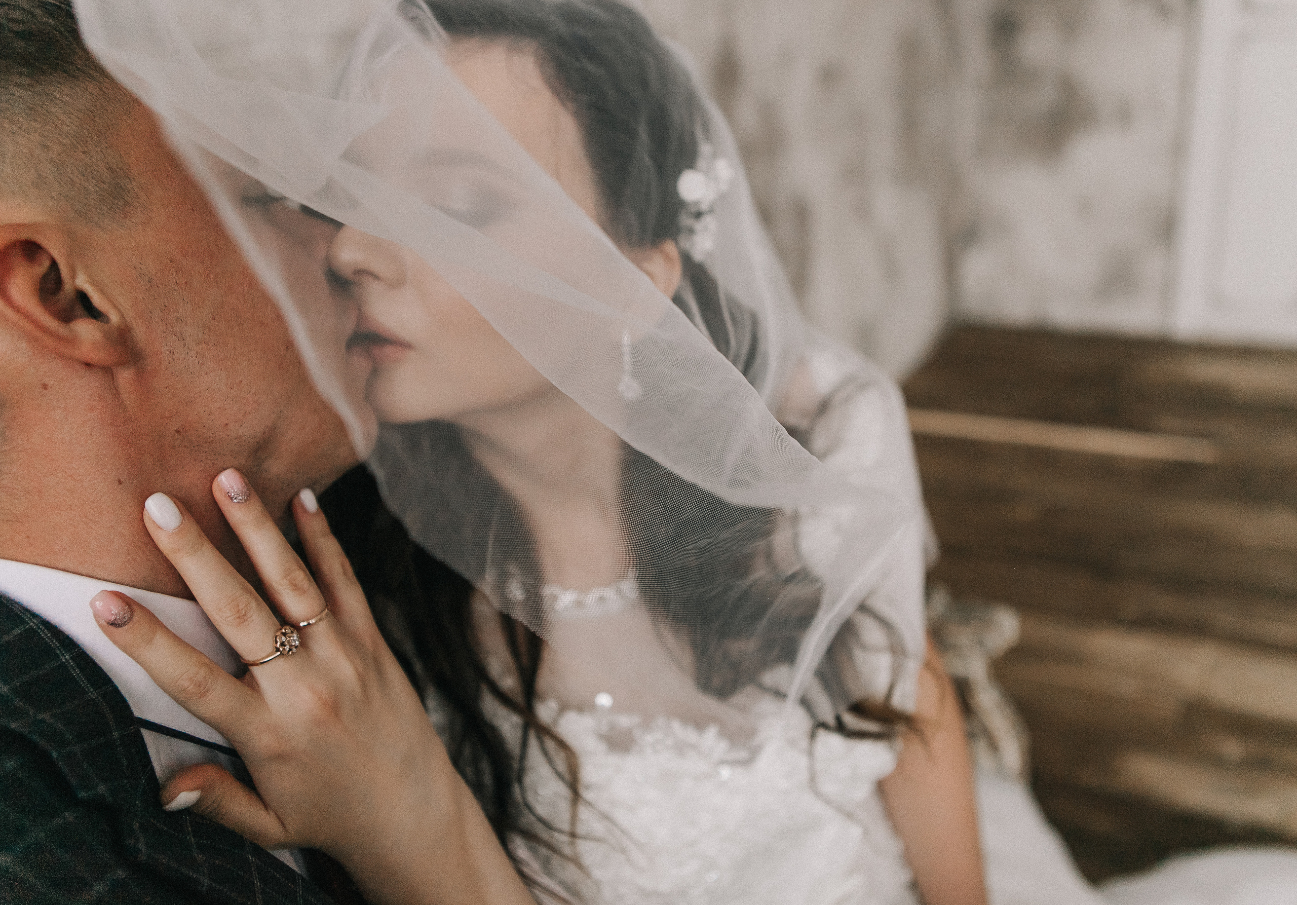 Анастасия и Вячеслав в студии и Бобровой долине. Свадебный фотограф Юлия Сарапульцева, Ижевск