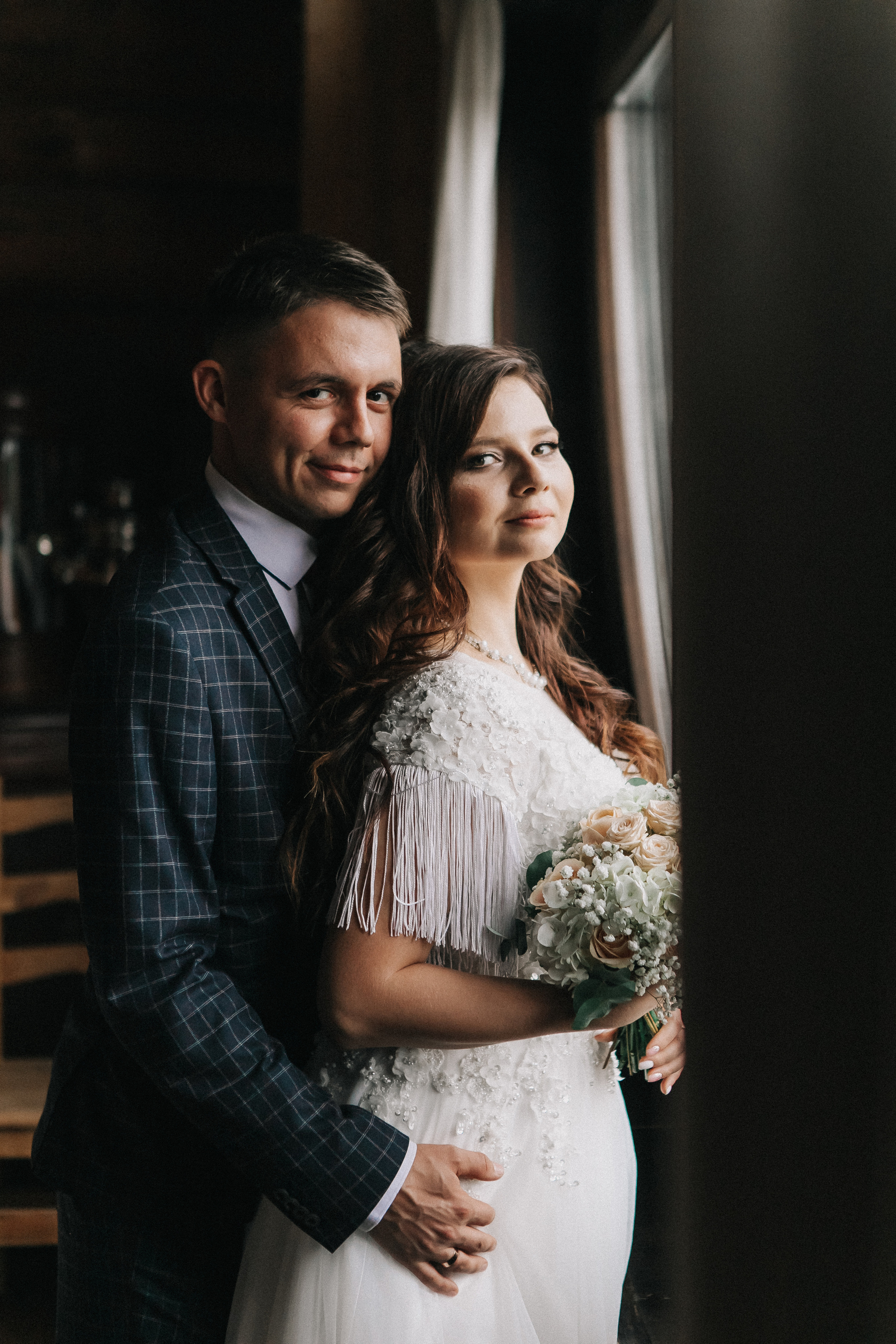 Анастасия и Вячеслав в студии и Бобровой долине. Свадебный фотограф Юлия Сарапульцева, Ижевск