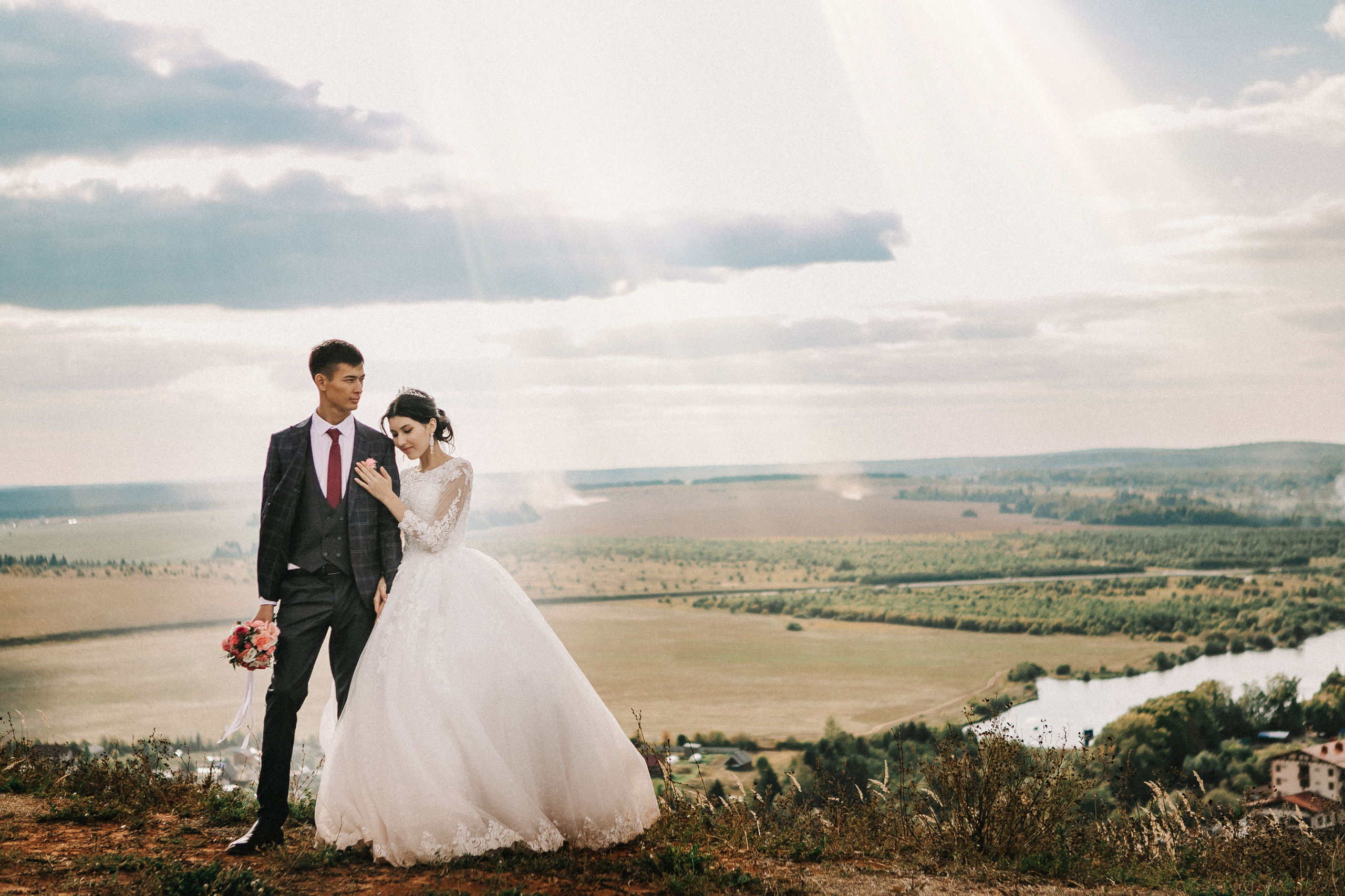 Алсу и Рифат на Чекериле и в студии. Свадебный фотограф Юлия Сарапульцева, Ижевск