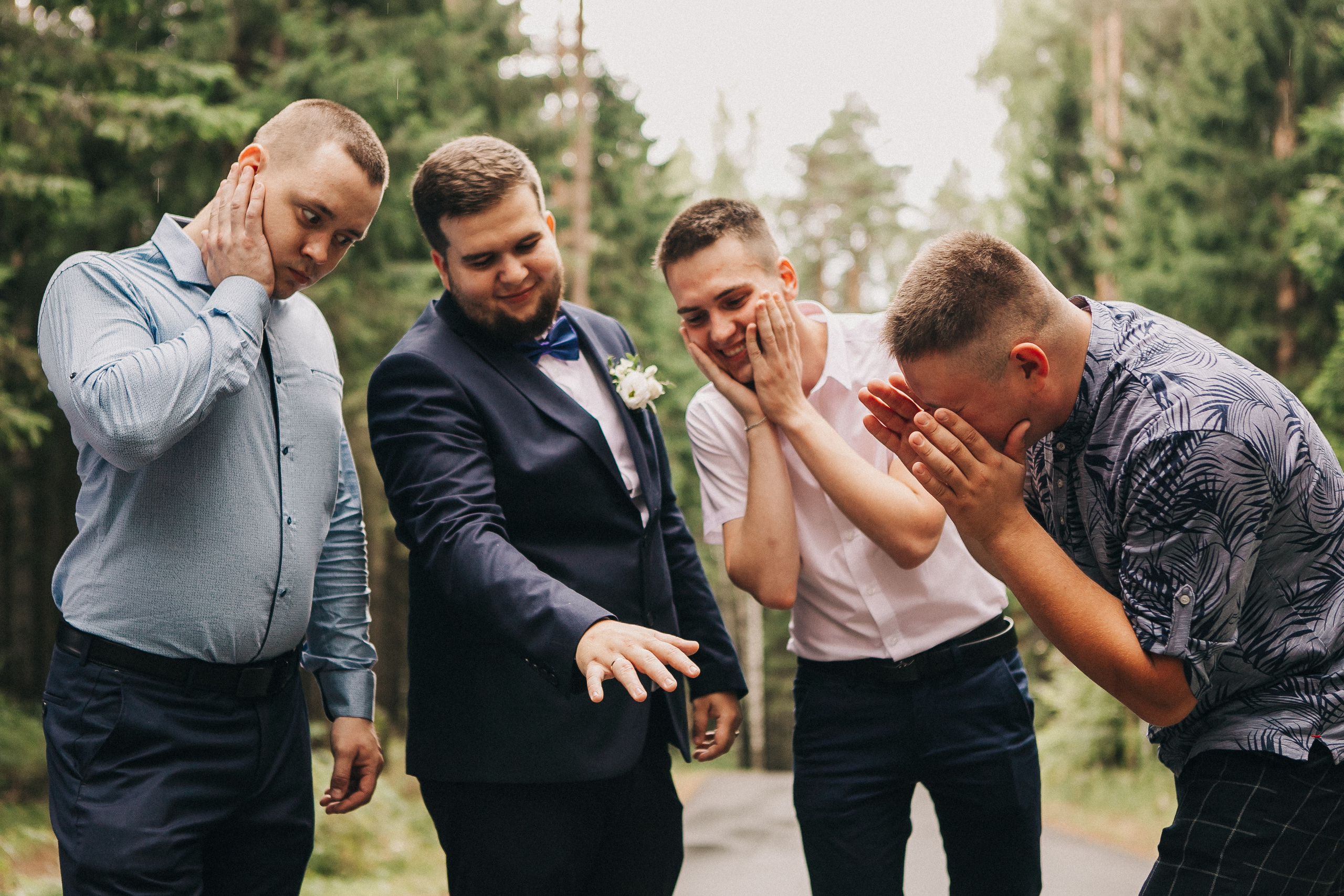 Богдан и Анастасия, Бобровая долина, биатлон. Свадебный фотограф Юлия Сарапульцева, Ижевск