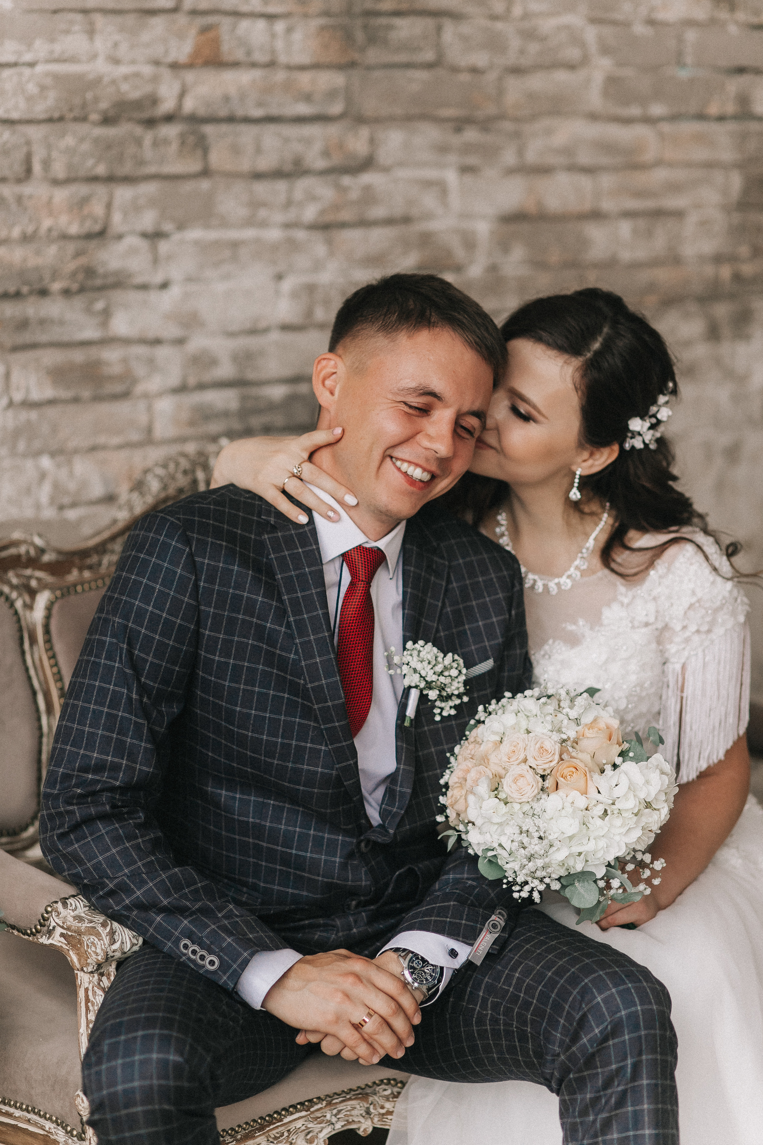 Анастасия и Вячеслав в студии и Бобровой долине. Свадебный фотограф Юлия Сарапульцева, Ижевск