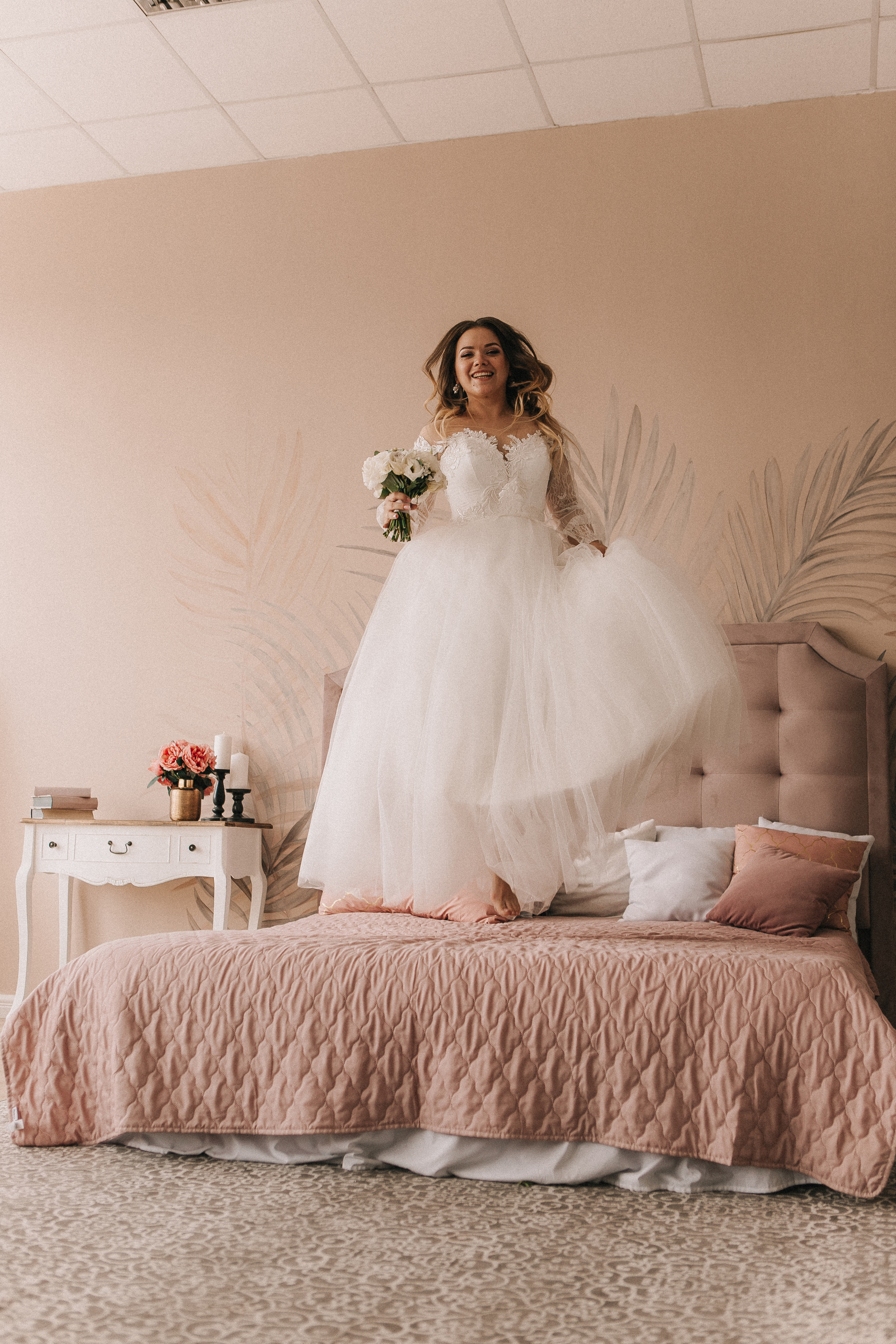 Татьяна и Никита, студия, парк. Свадебный фотограф Юлия Сарапульцева, Ижевск