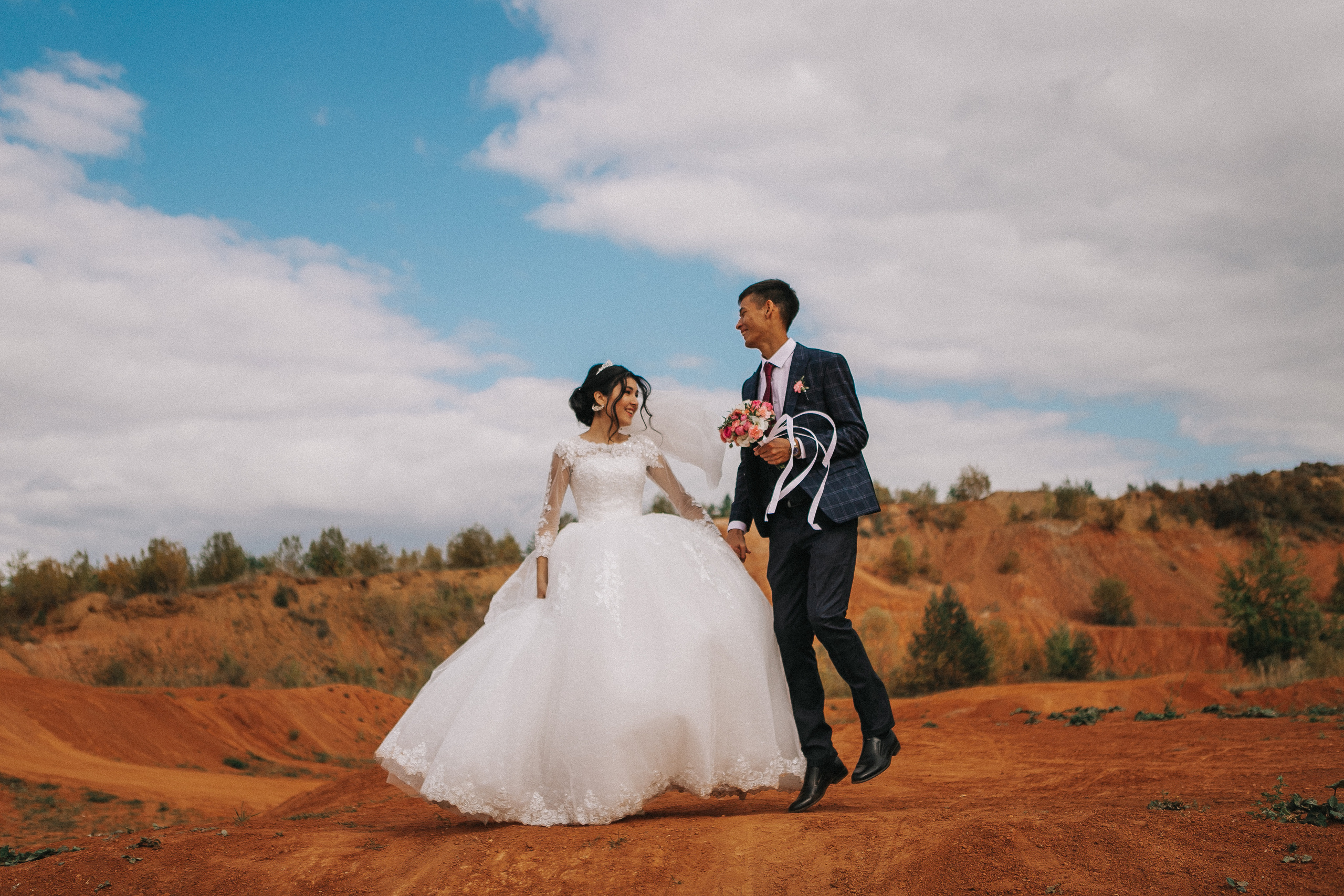 Алсу и Рифат на Чекериле и в студии. Свадебный фотограф Юлия Сарапульцева, Ижевск