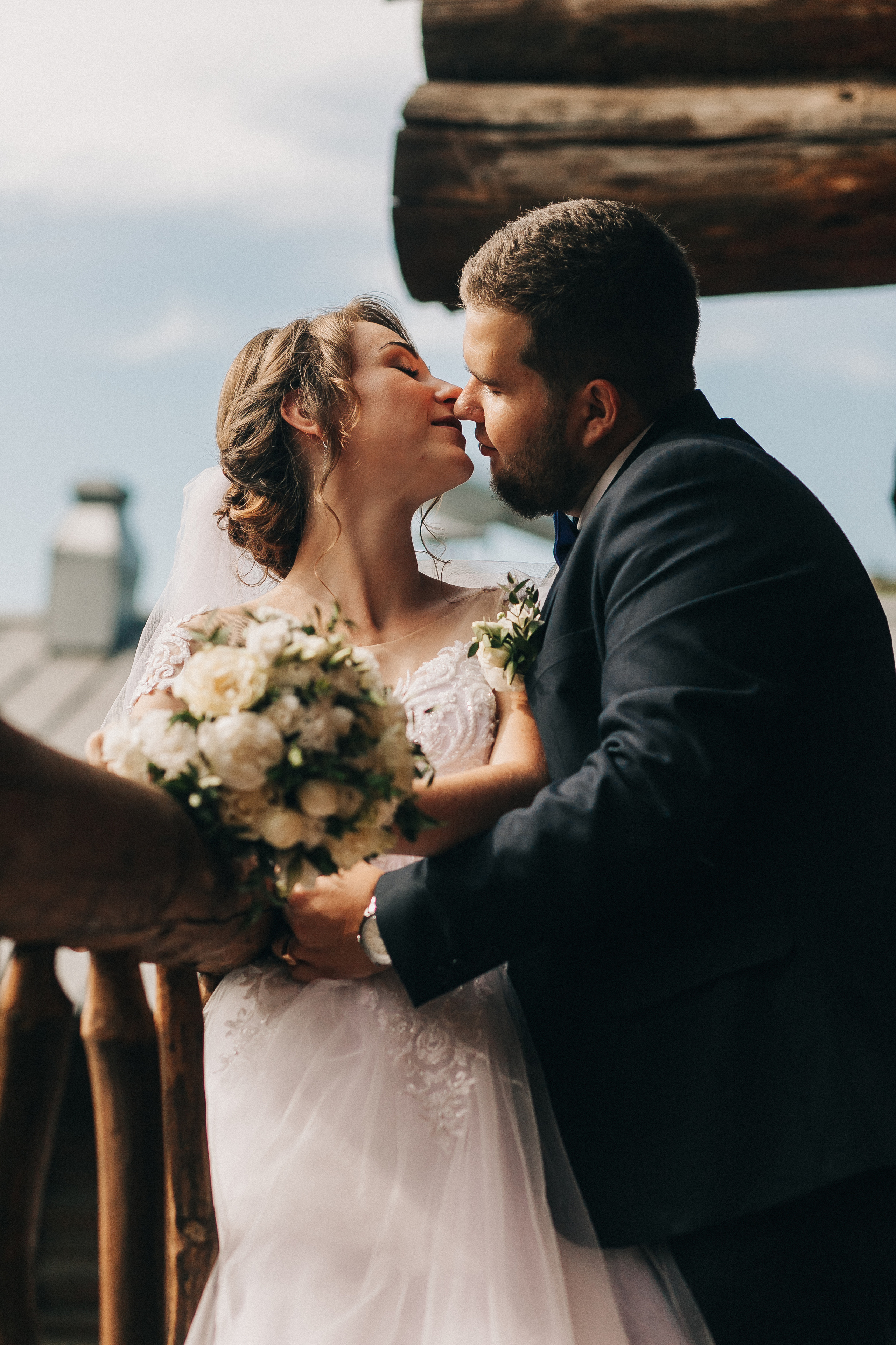 Богдан и Анастасия, Бобровая долина, биатлон. Свадебный фотограф Юлия Сарапульцева, Ижевск