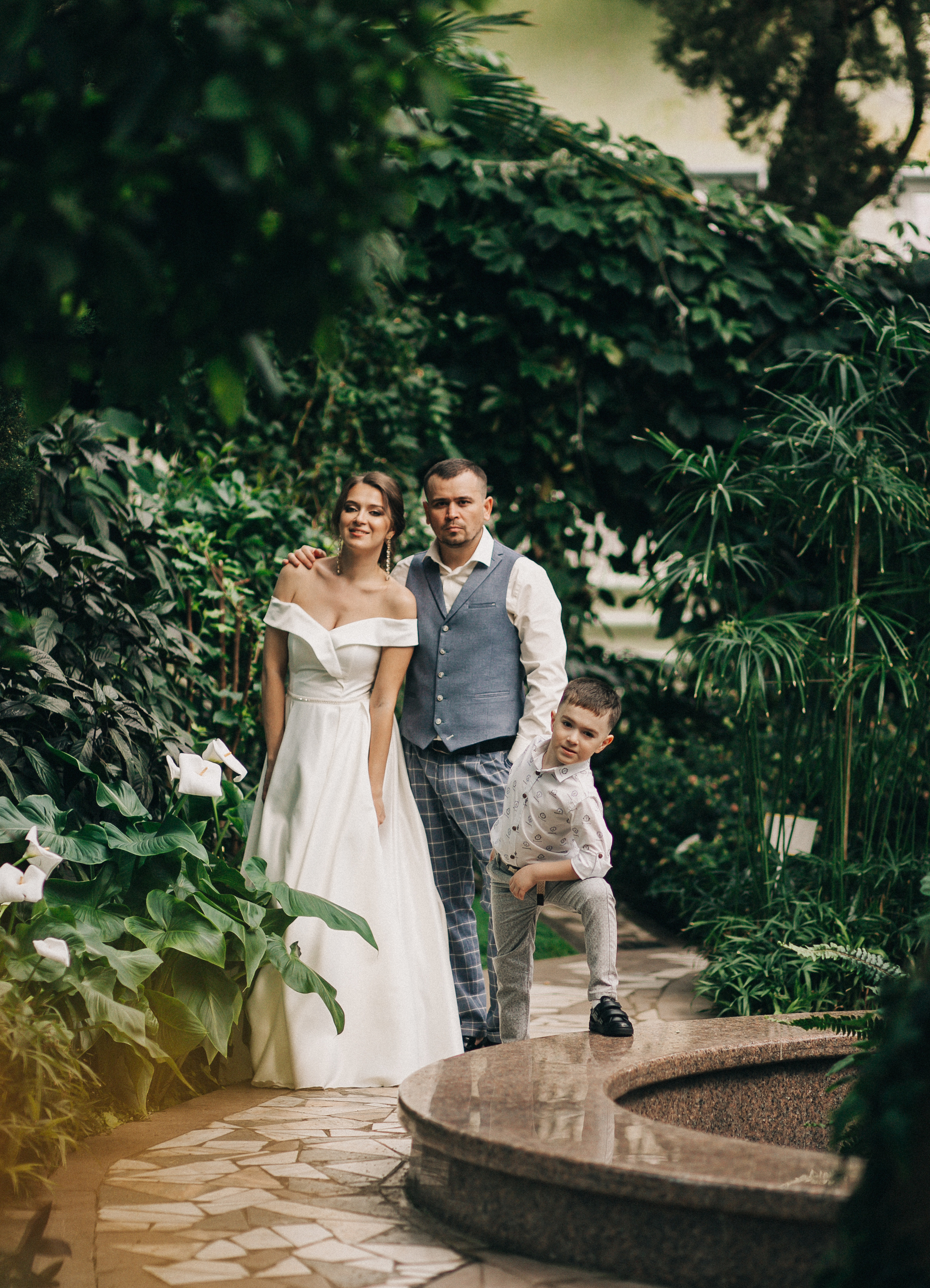 Мария, Михаил в зимнем саду. Свадебный фотограф Юлия Сарапульцева, Ижевск
