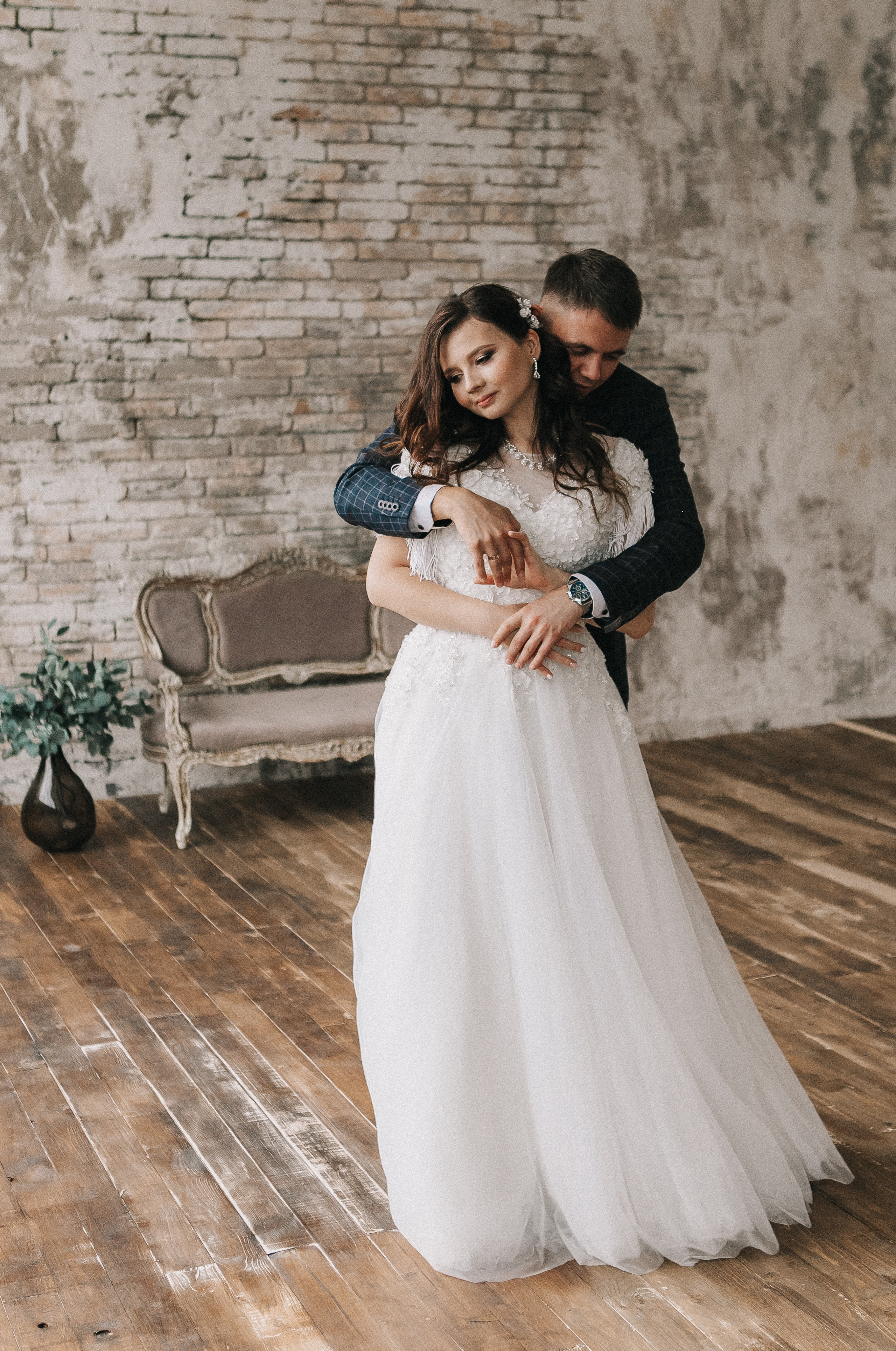 Анастасия и Вячеслав в студии и Бобровой долине. Свадебный фотограф Юлия Сарапульцева, Ижевск