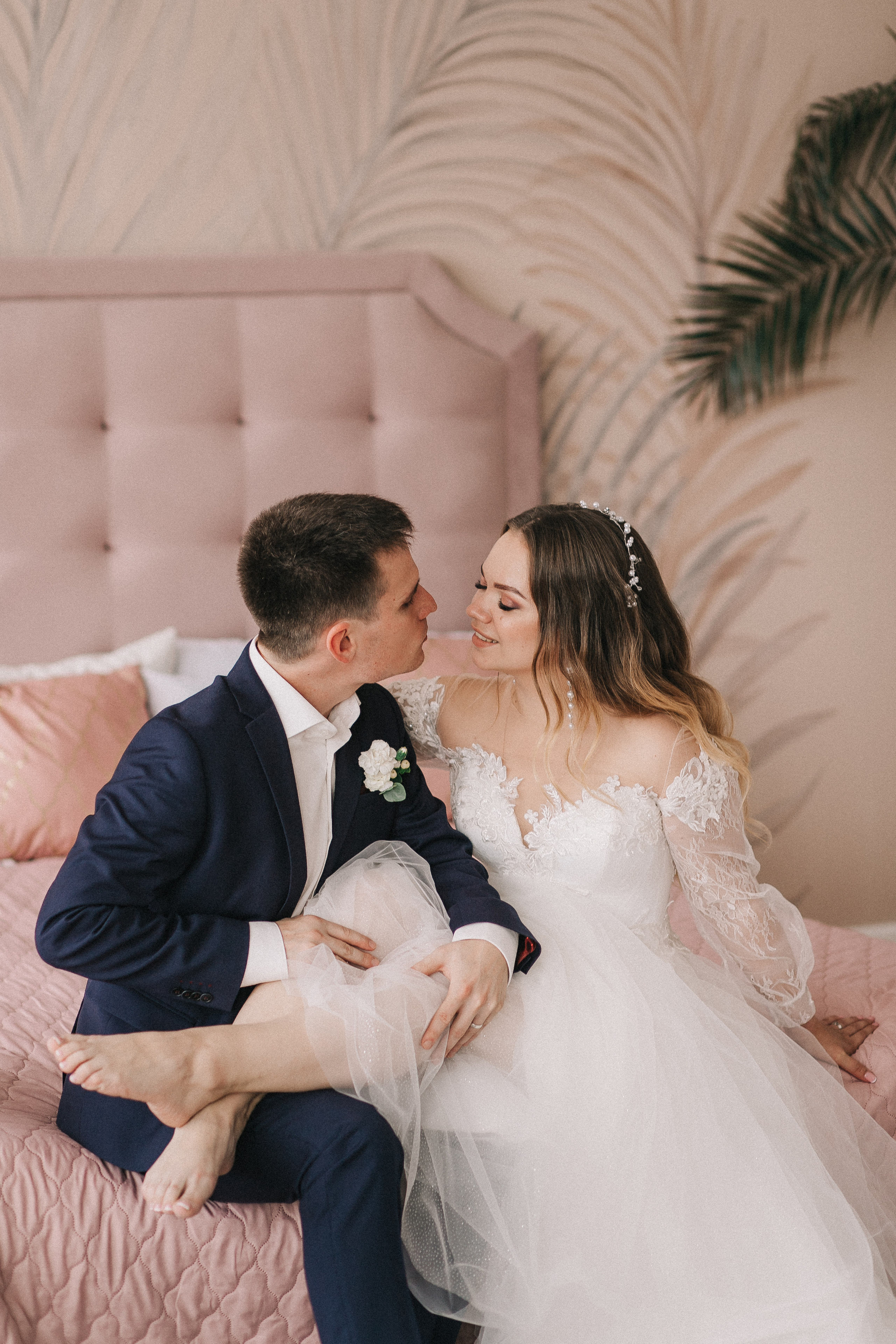 Татьяна и Никита, студия, парк. Свадебный фотограф Юлия Сарапульцева, Ижевск