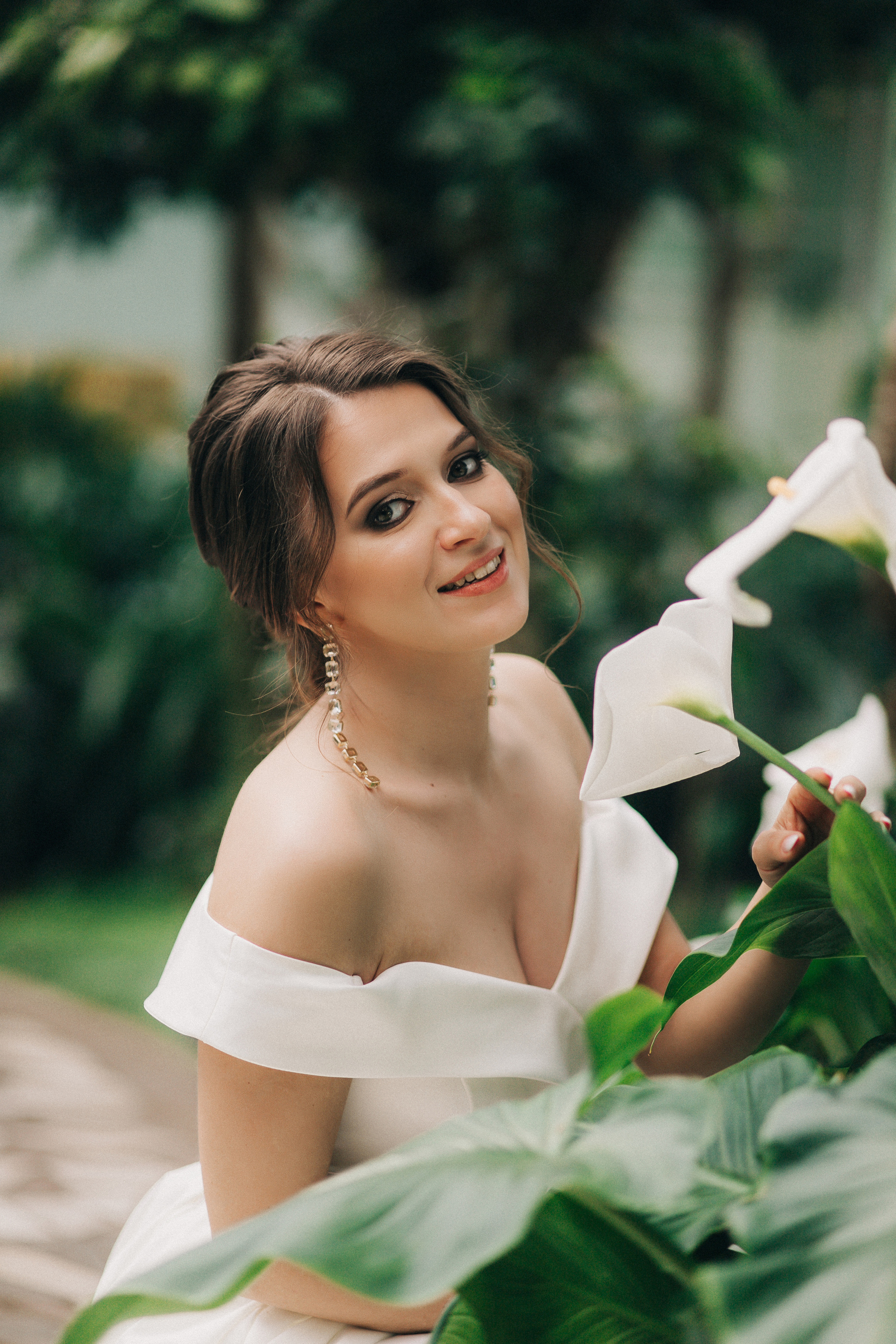 Мария, Михаил в зимнем саду. Свадебный фотограф Юлия Сарапульцева, Ижевск