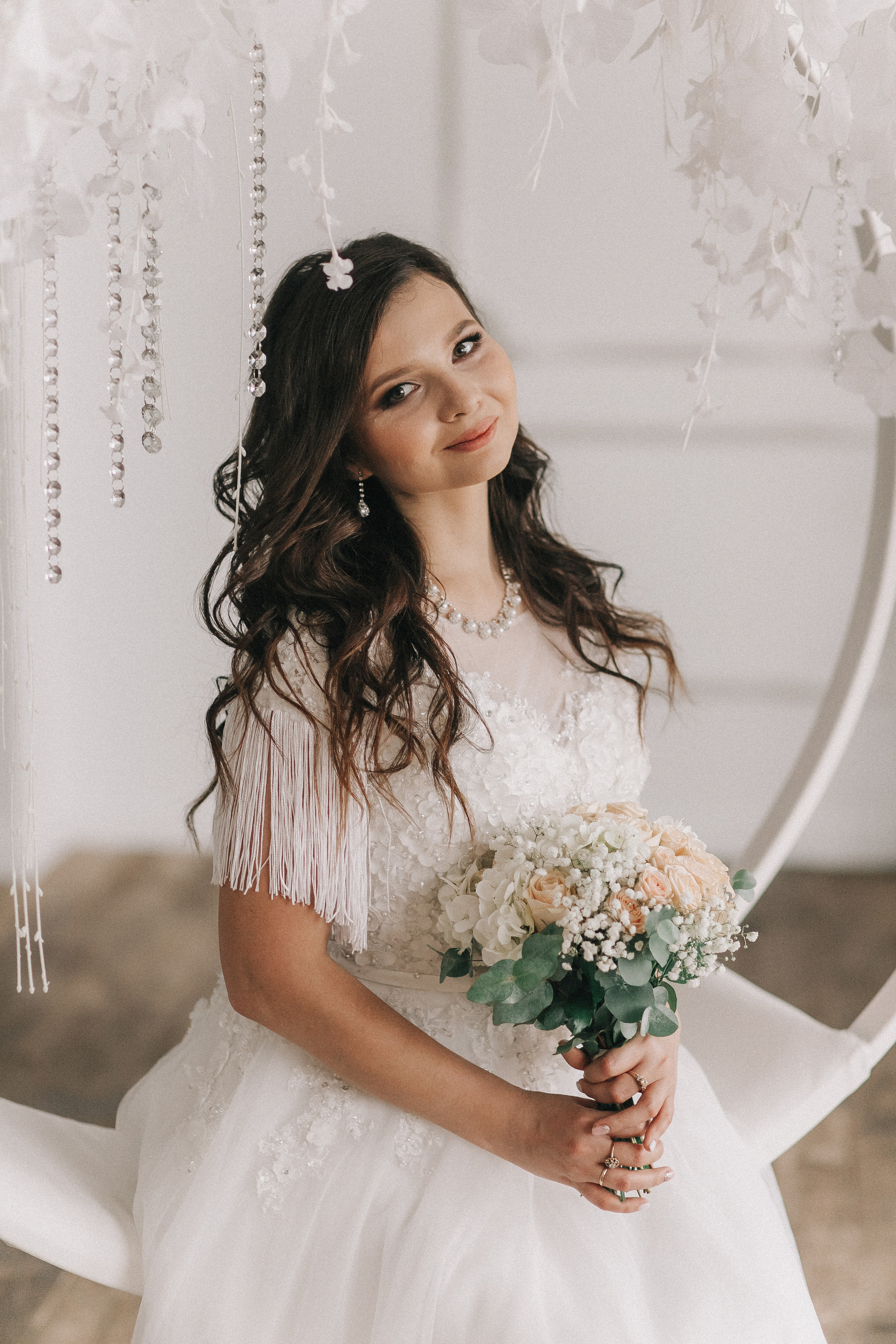 Анастасия и Вячеслав в студии и Бобровой долине. Свадебный фотограф Юлия Сарапульцева, Ижевск