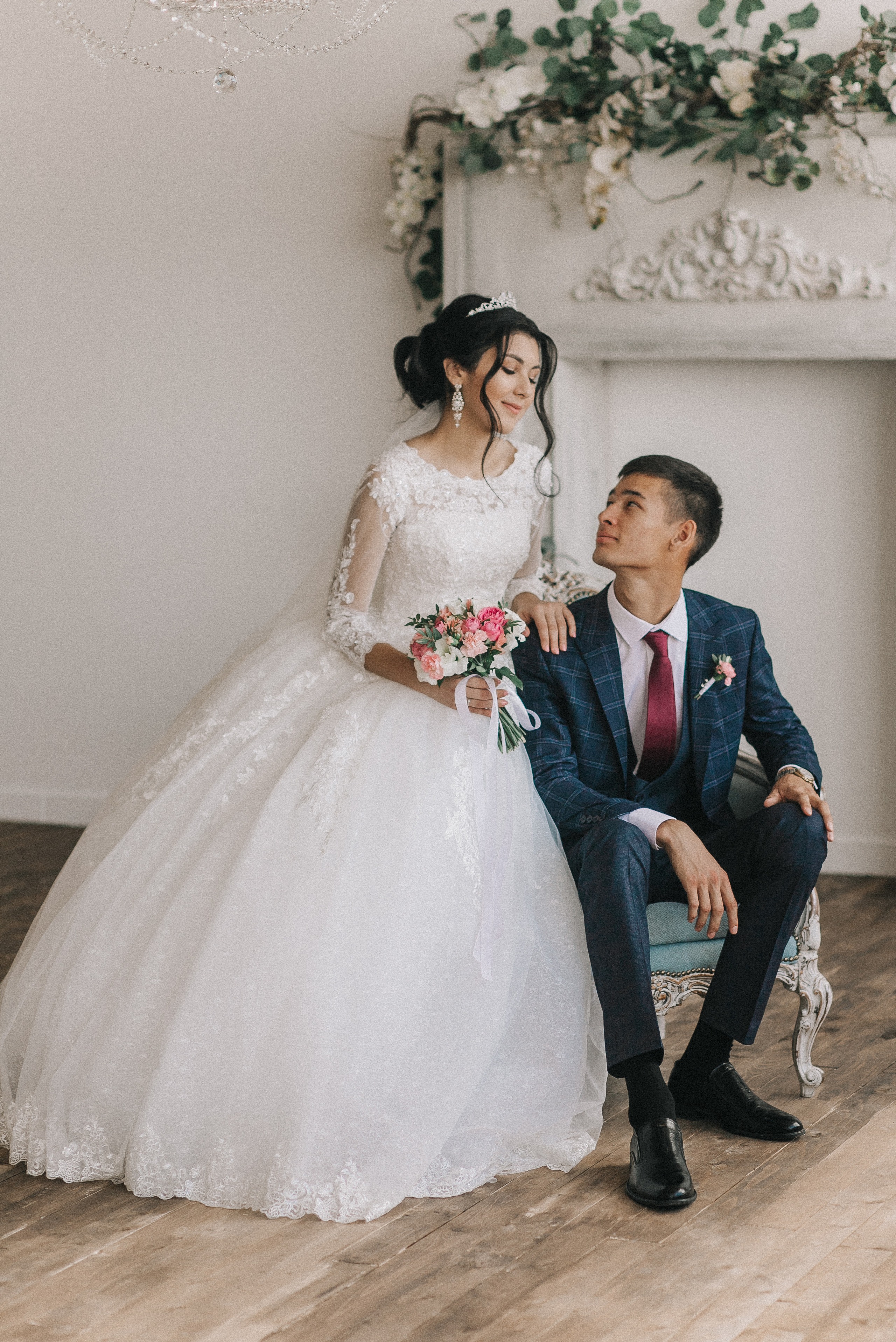 Алсу и Рифат на Чекериле и в студии. Свадебный фотограф Юлия Сарапульцева, Ижевск