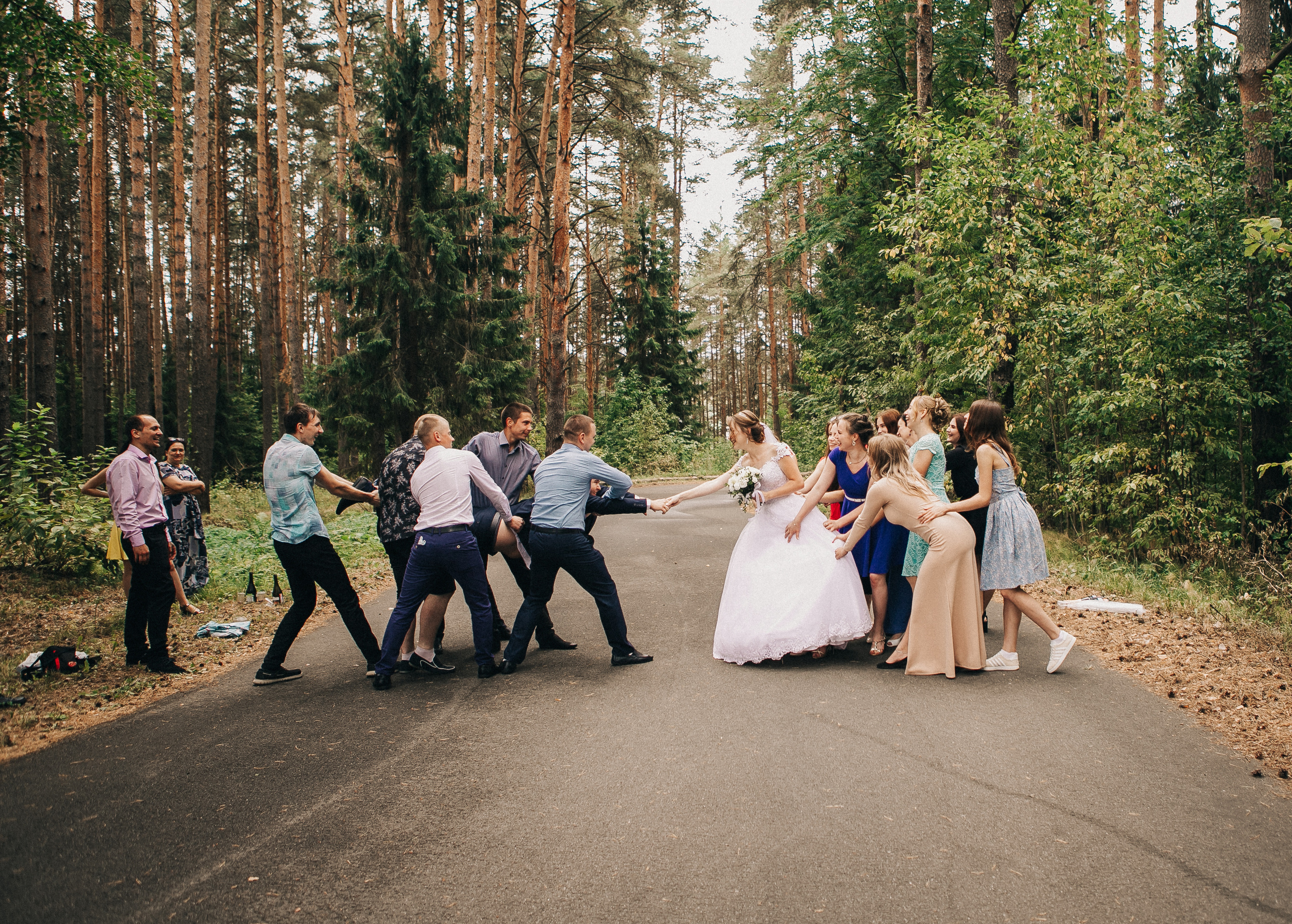 Богдан и Анастасия, Бобровая долина, биатлон. Свадебный фотограф Юлия Сарапульцева, Ижевск