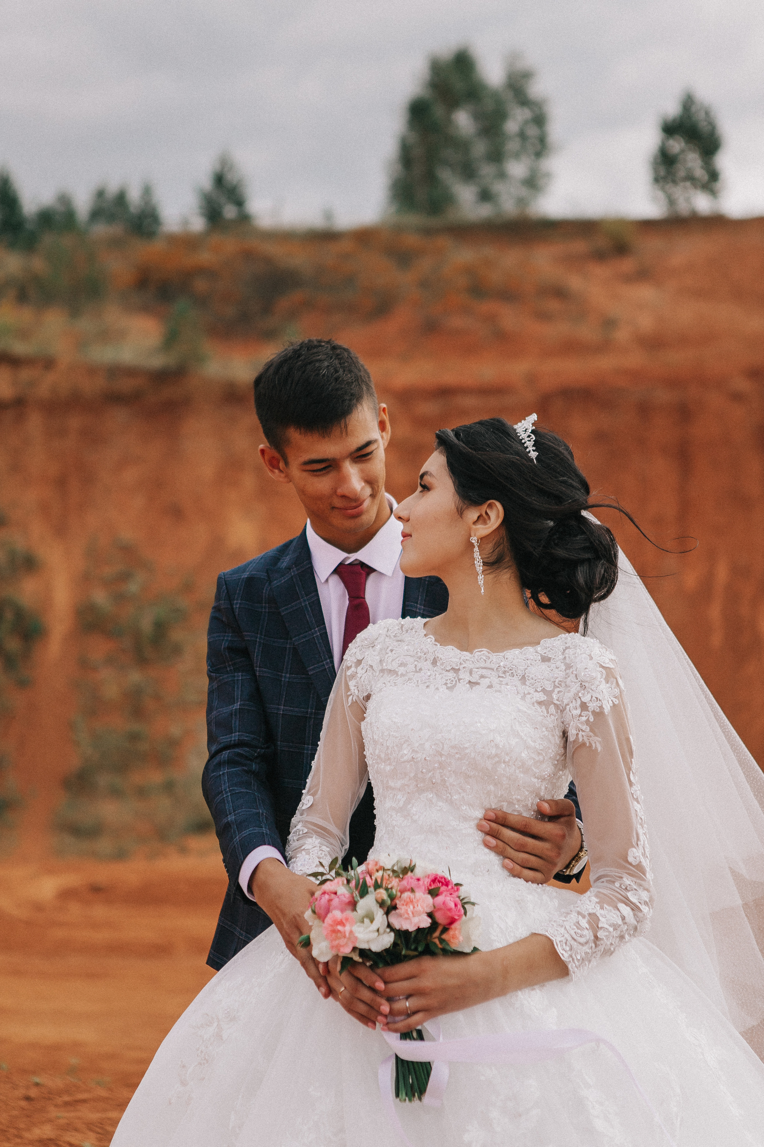 Алсу и Рифат на Чекериле и в студии. Свадебный фотограф Юлия Сарапульцева, Ижевск