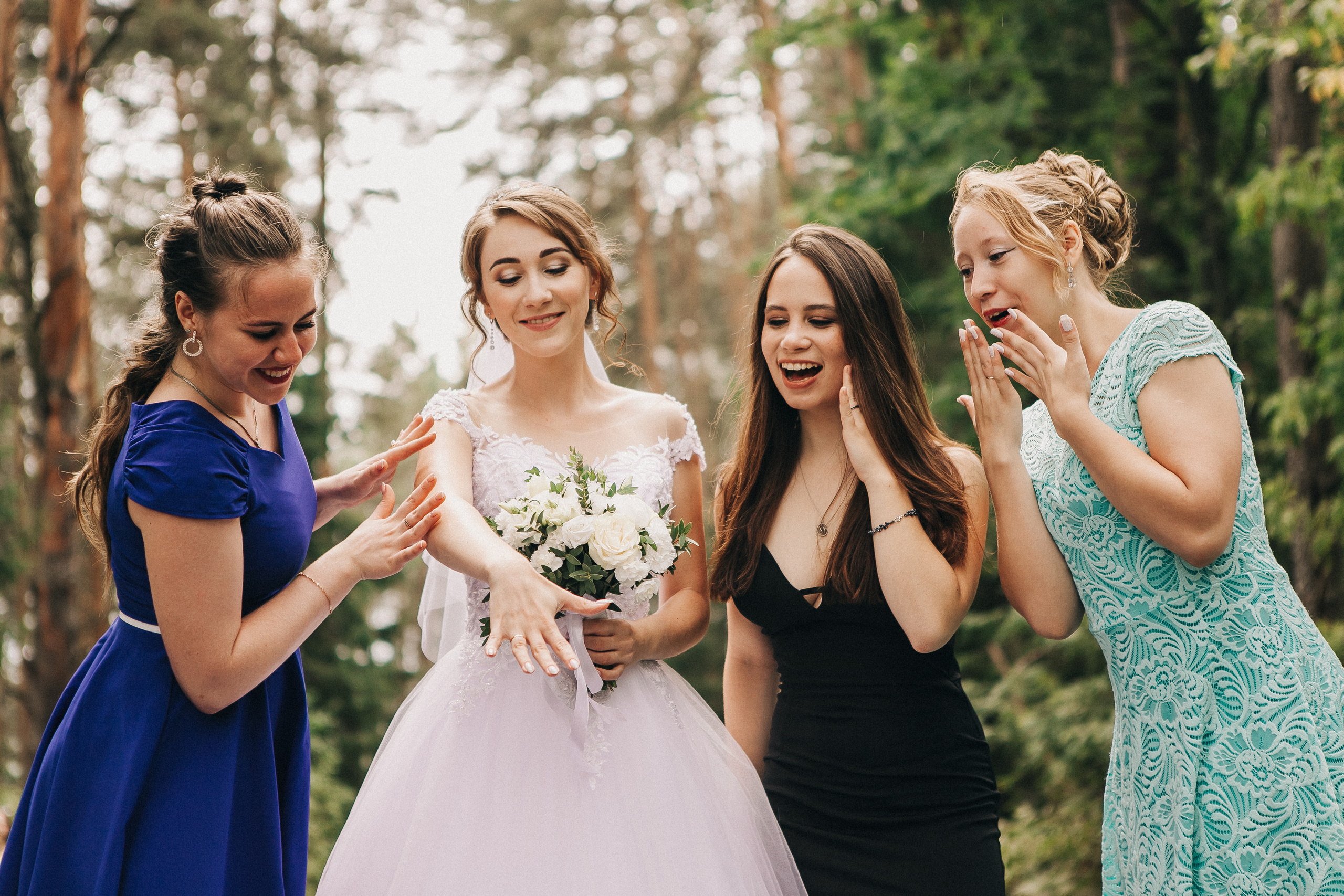 Богдан и Анастасия, Бобровая долина, биатлон. Свадебный фотограф Юлия Сарапульцева, Ижевск