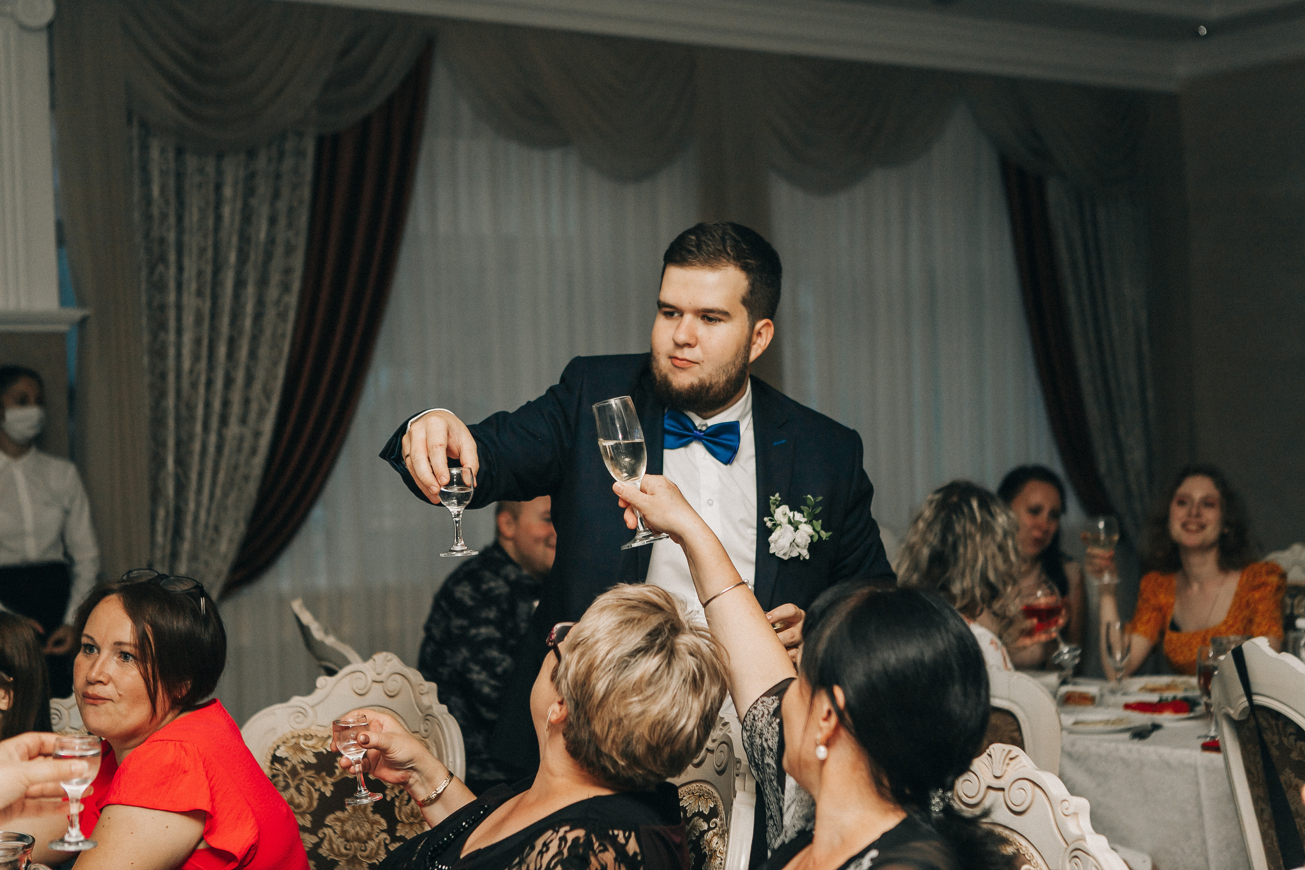 Богдан и Анастасия, Бобровая долина, биатлон. Свадебный фотограф Юлия Сарапульцева, Ижевск