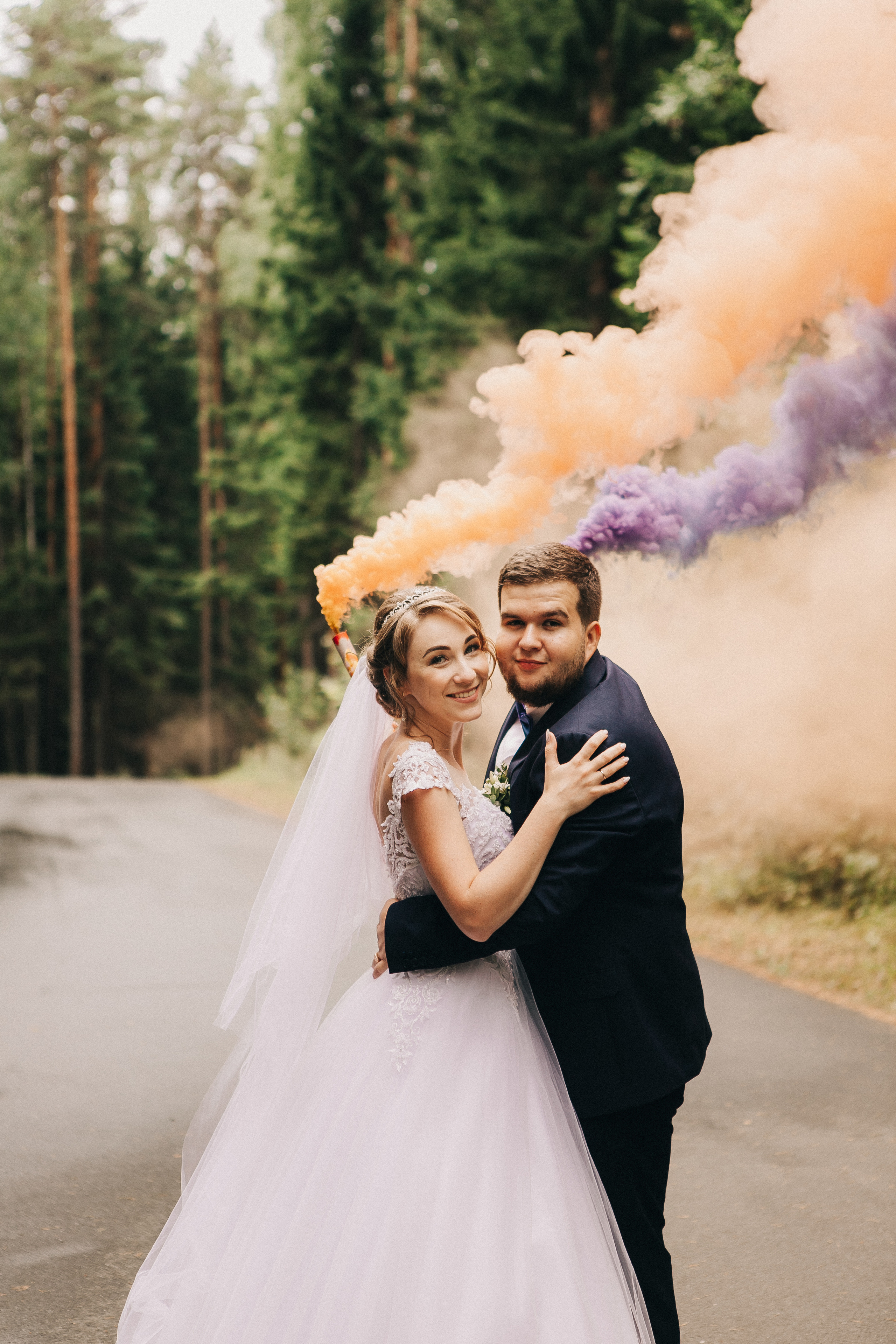 Богдан и Анастасия, Бобровая долина, биатлон. Свадебный фотограф Юлия Сарапульцева, Ижевск