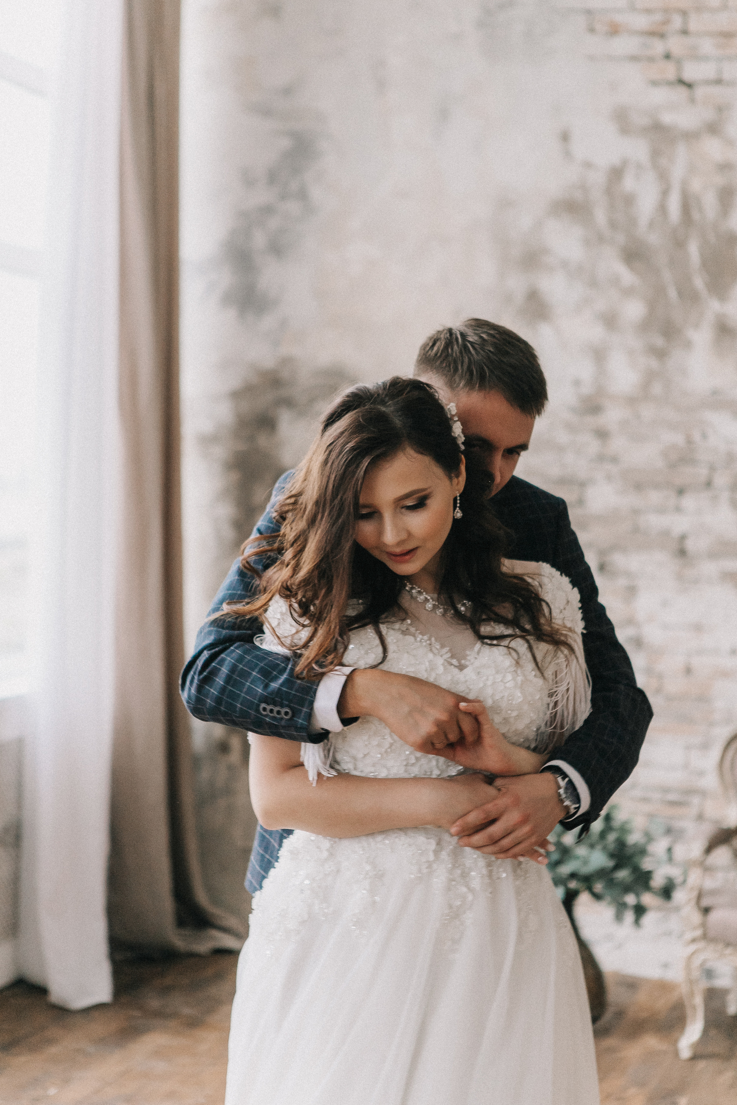 Анастасия и Вячеслав в студии и Бобровой долине. Свадебный фотограф Юлия Сарапульцева, Ижевск