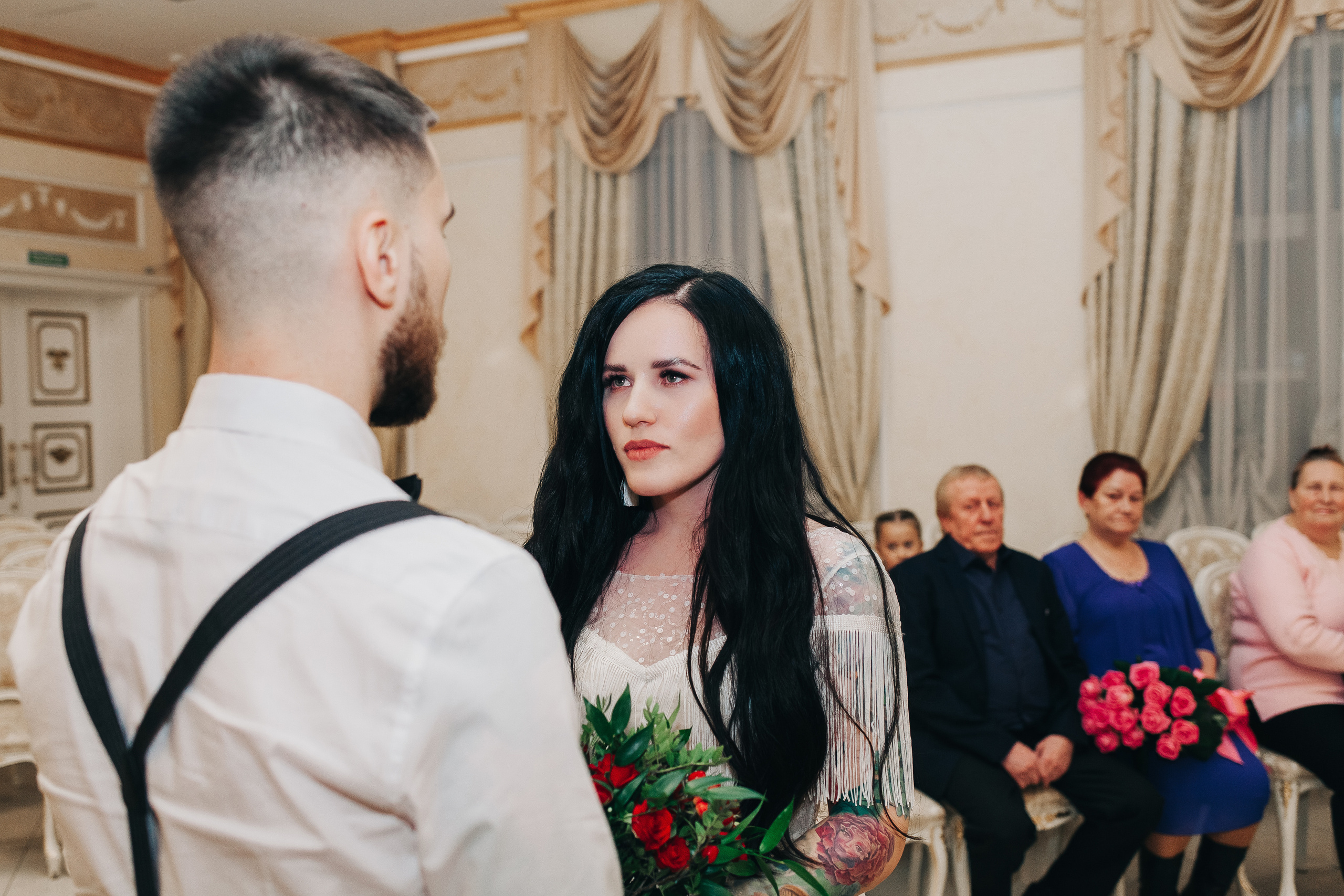 Настя, Сергей. Эрмитаж-холл, зимний сад. Свадебный фотограф Юлия Сарапульцева, Ижевск