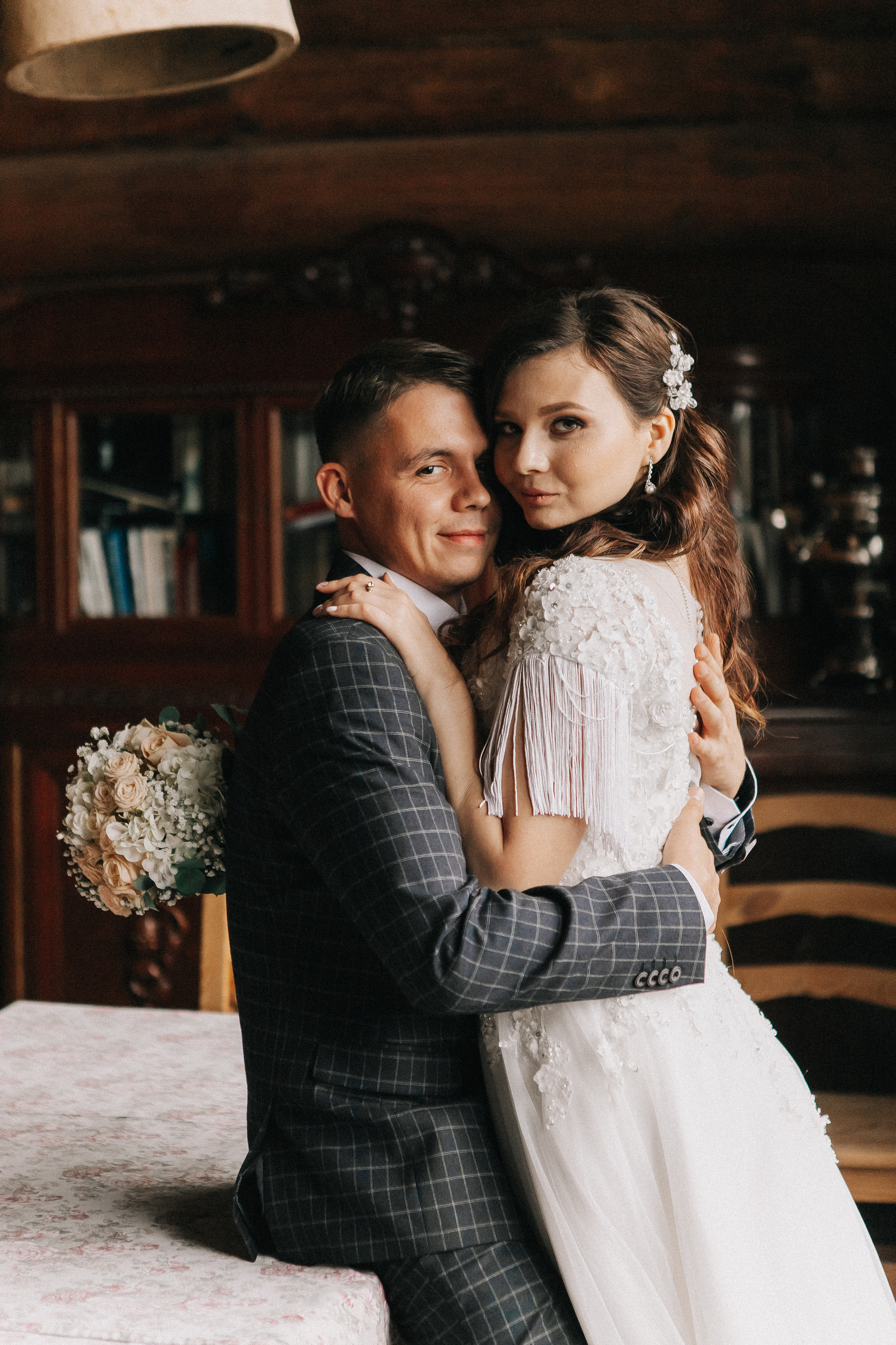 Анастасия и Вячеслав в студии и Бобровой долине. Свадебный фотограф Юлия Сарапульцева, Ижевск