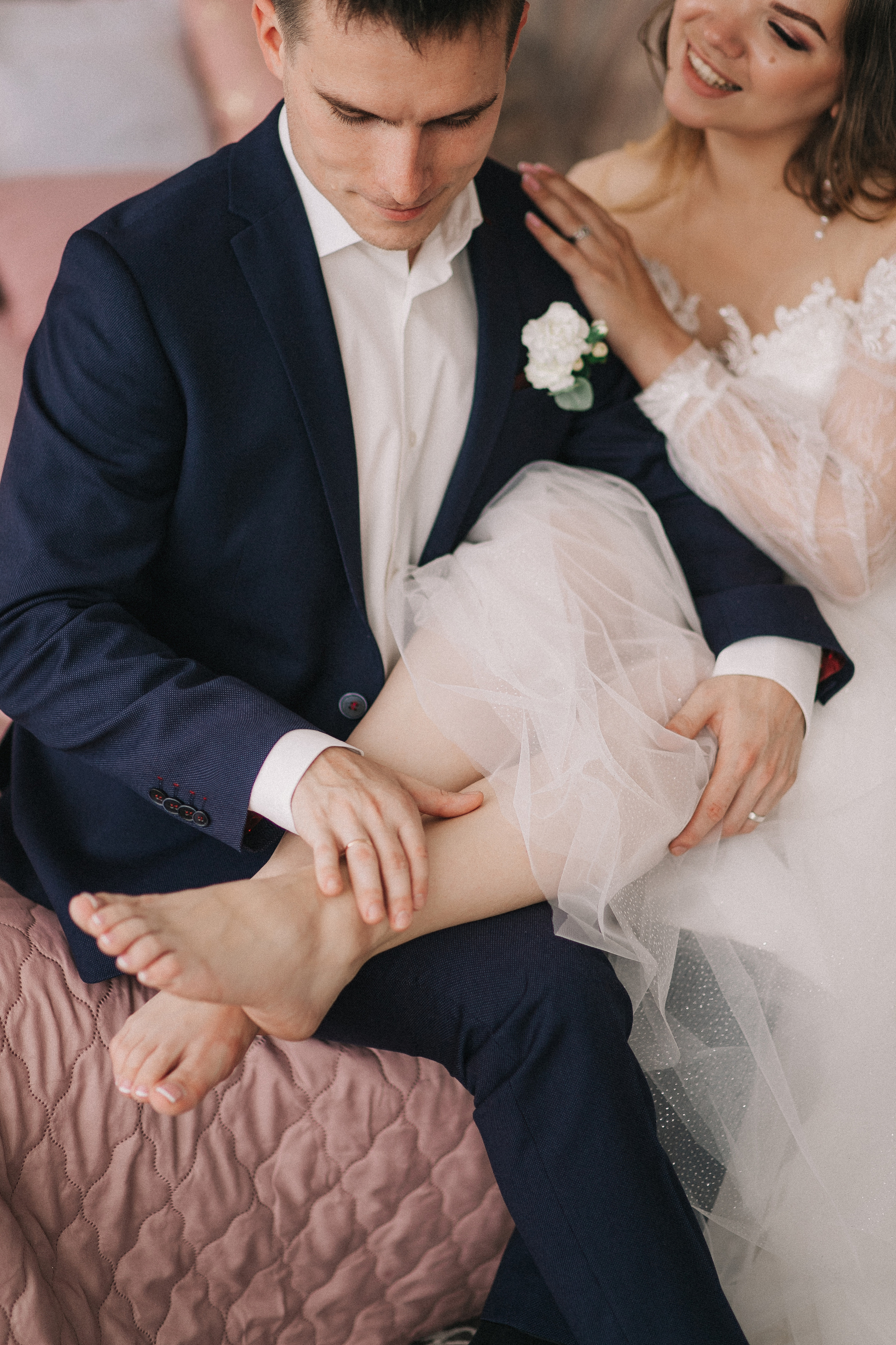 Татьяна и Никита, студия, парк. Свадебный фотограф Юлия Сарапульцева, Ижевск